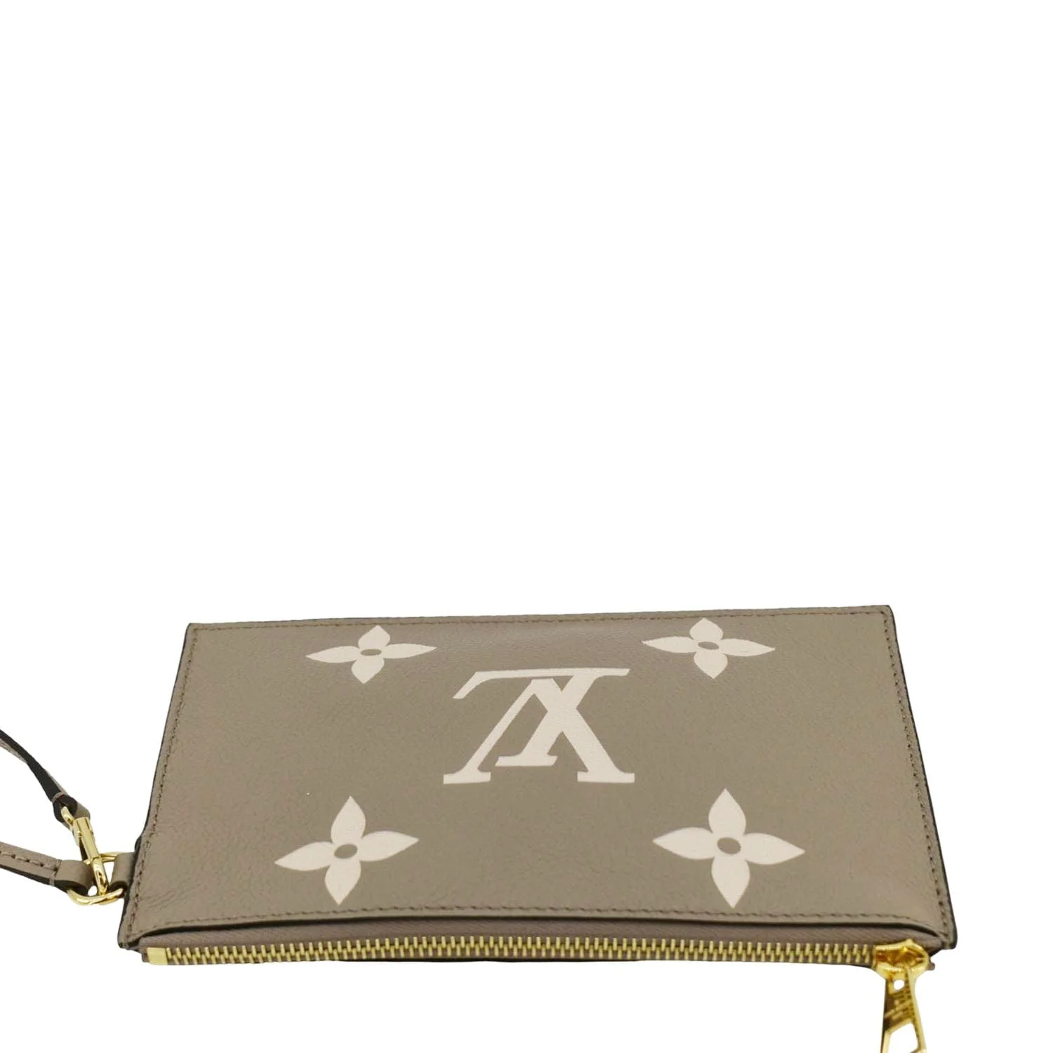 LOUIS VUITTON NeoNoe Bicolor Monogram Empreinte Pouch Cream - Image 5