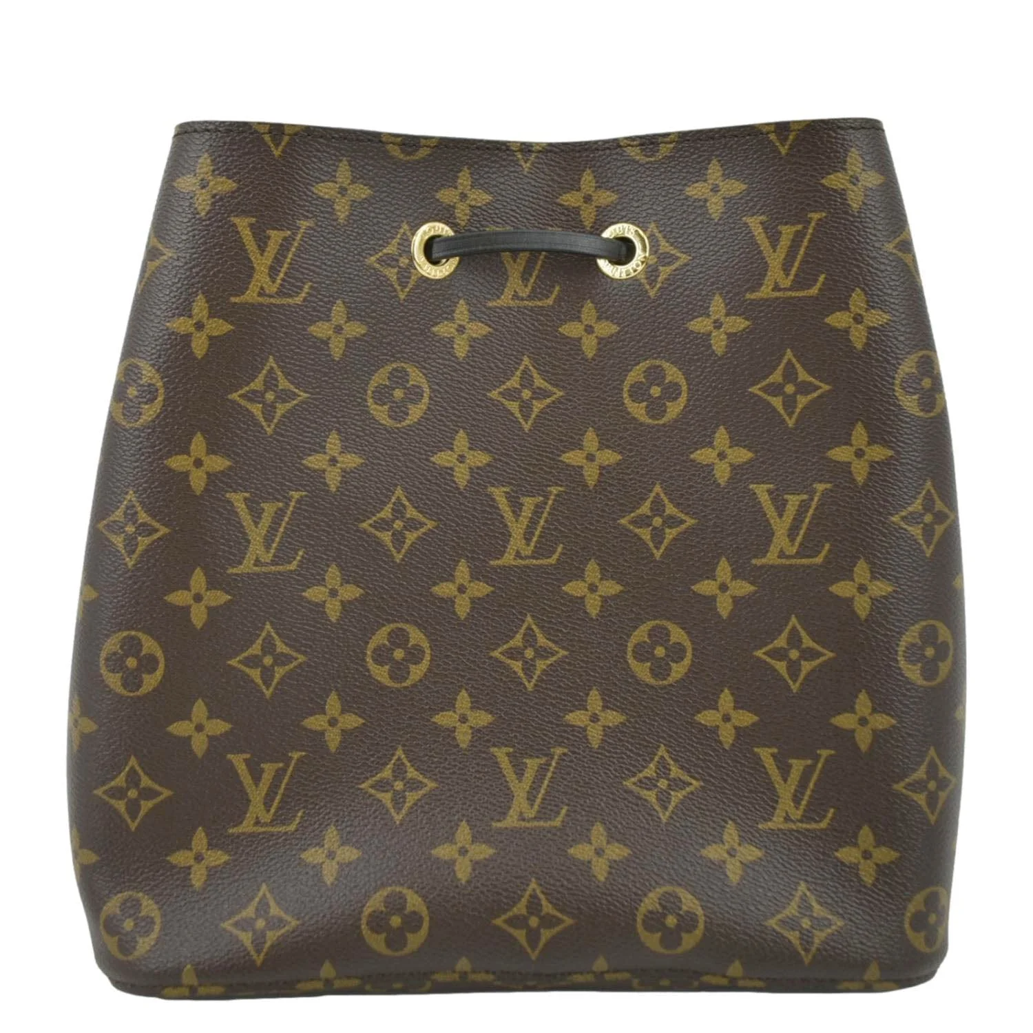 LOUIS VUITTON Neonoe Monogram Canvas Shoulder Bag Brown - Image 4