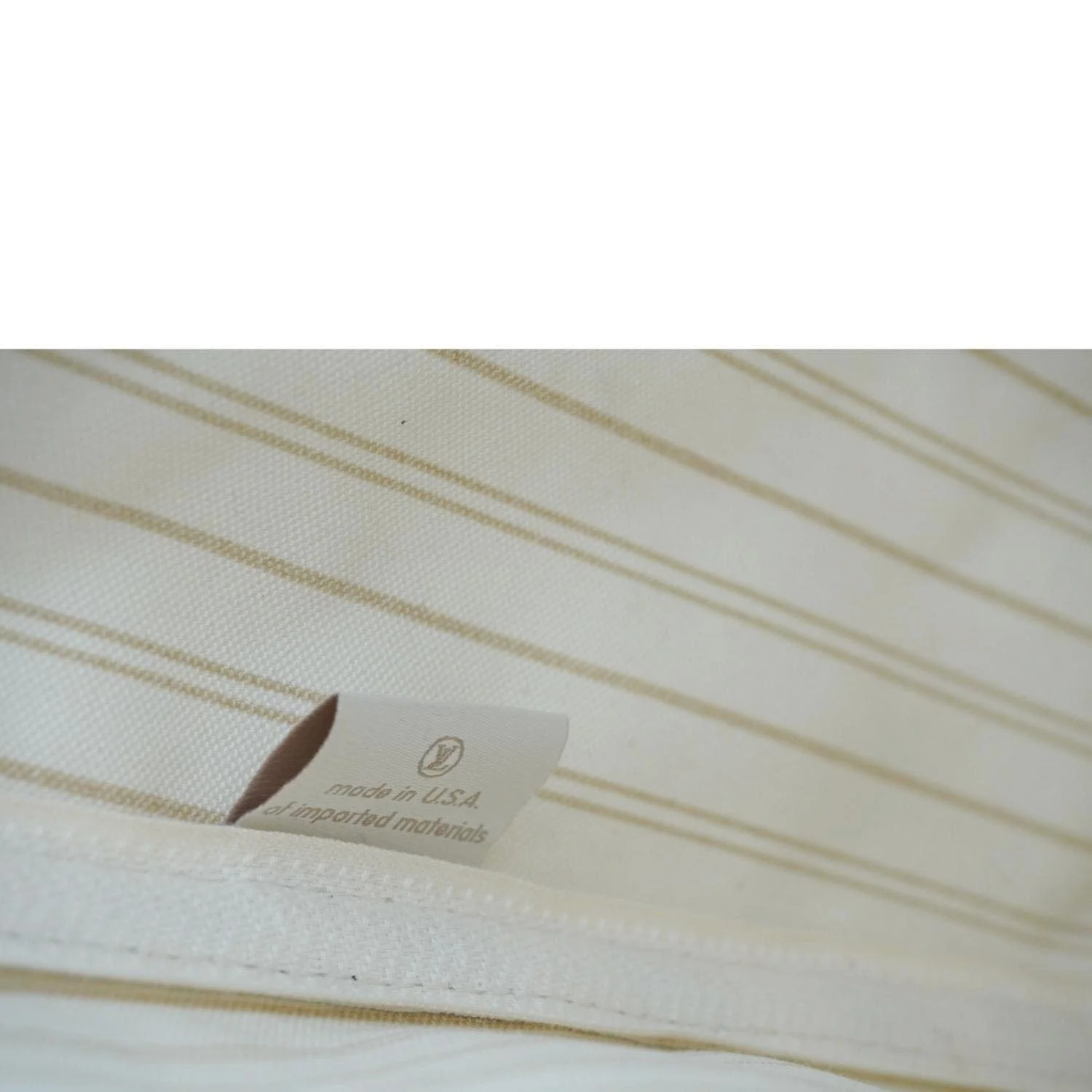 LOUIS VUITTON Neverfull MM Damier Azur Tote Shoulder Bag White - Image 13