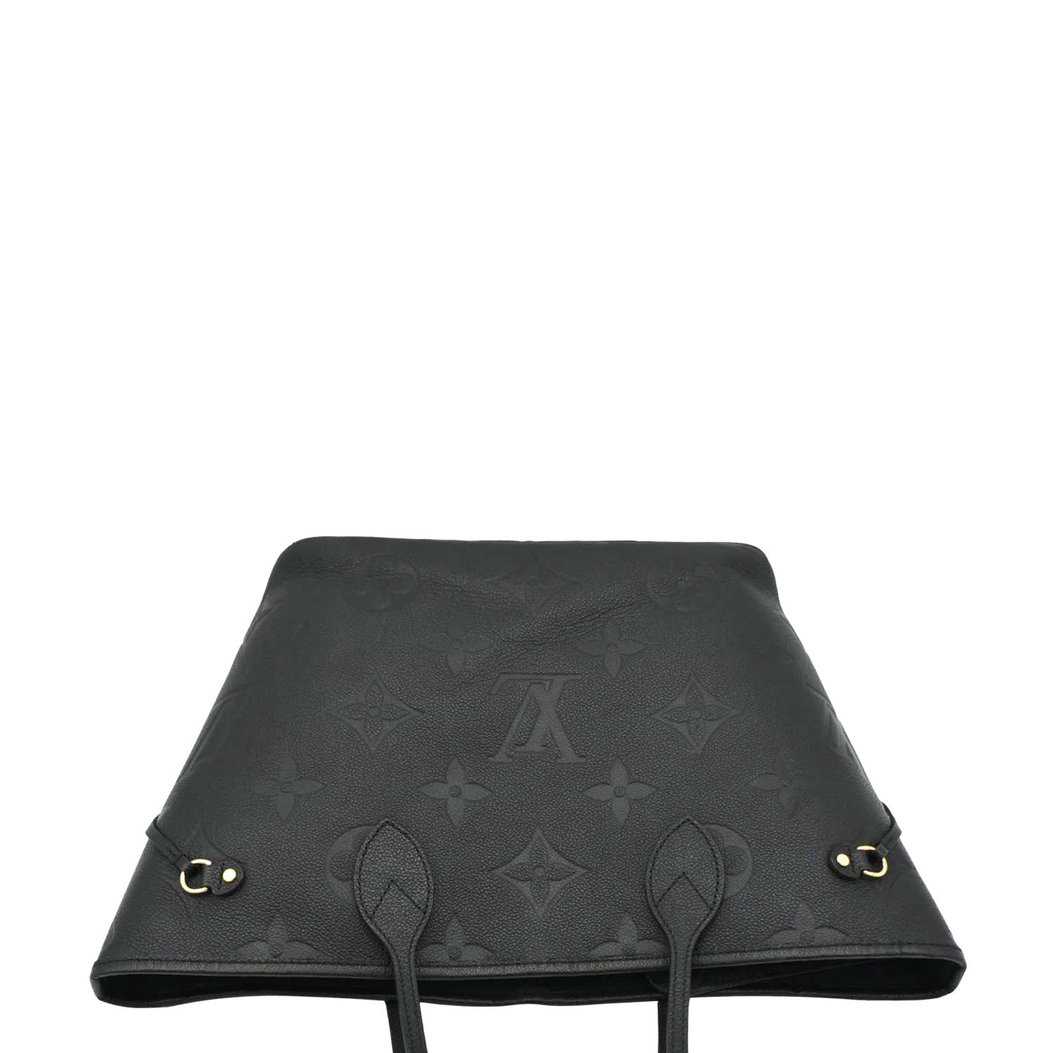 LOUIS VUITTON Neverfull MM Empreinte Leather Tote Shoulder Bag Black - Image 5