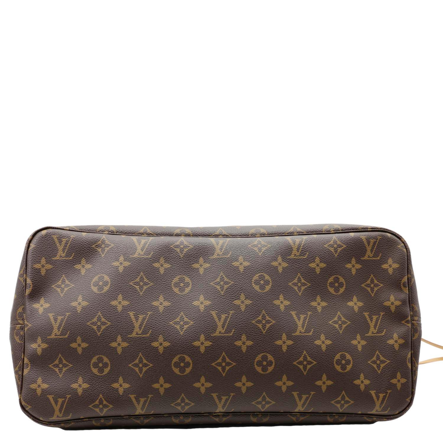 LOUIS VUITTON Neverfull GM Monogram Canvas Tote Bag Brown - Image 10