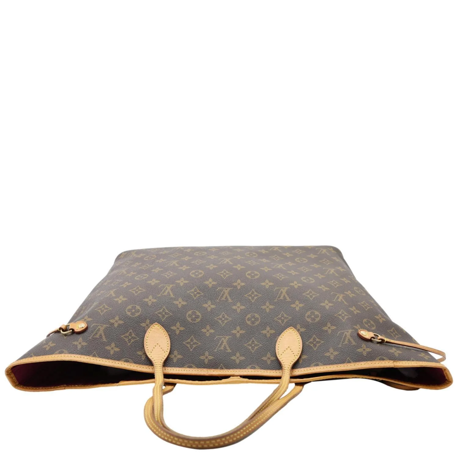 LOUIS VUITTON Neverfull GM Monogram Canvas Tote Bag Brown - Image 5