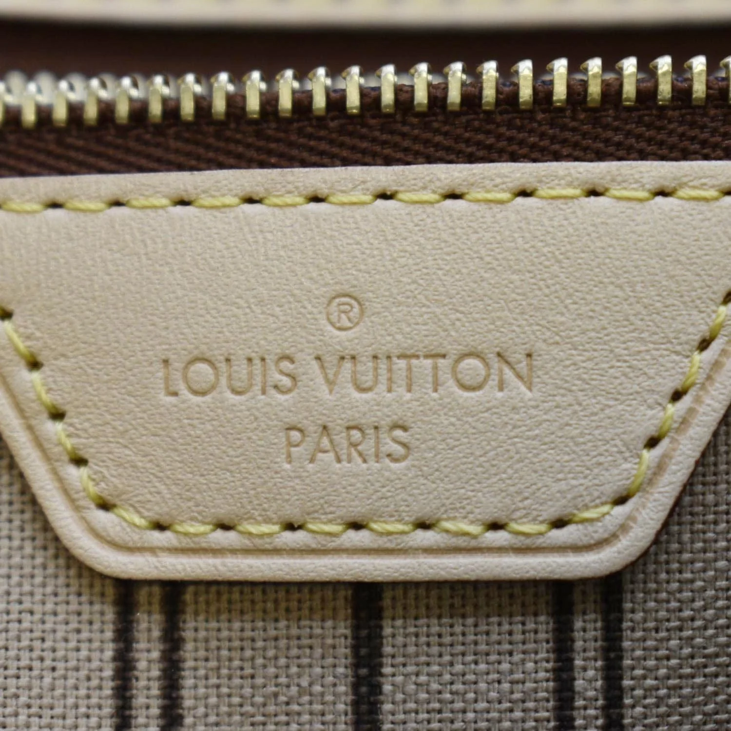 LOUIS VUITTON Neverfull GM Monogram Canvas Tote Bag Brown - Image 13