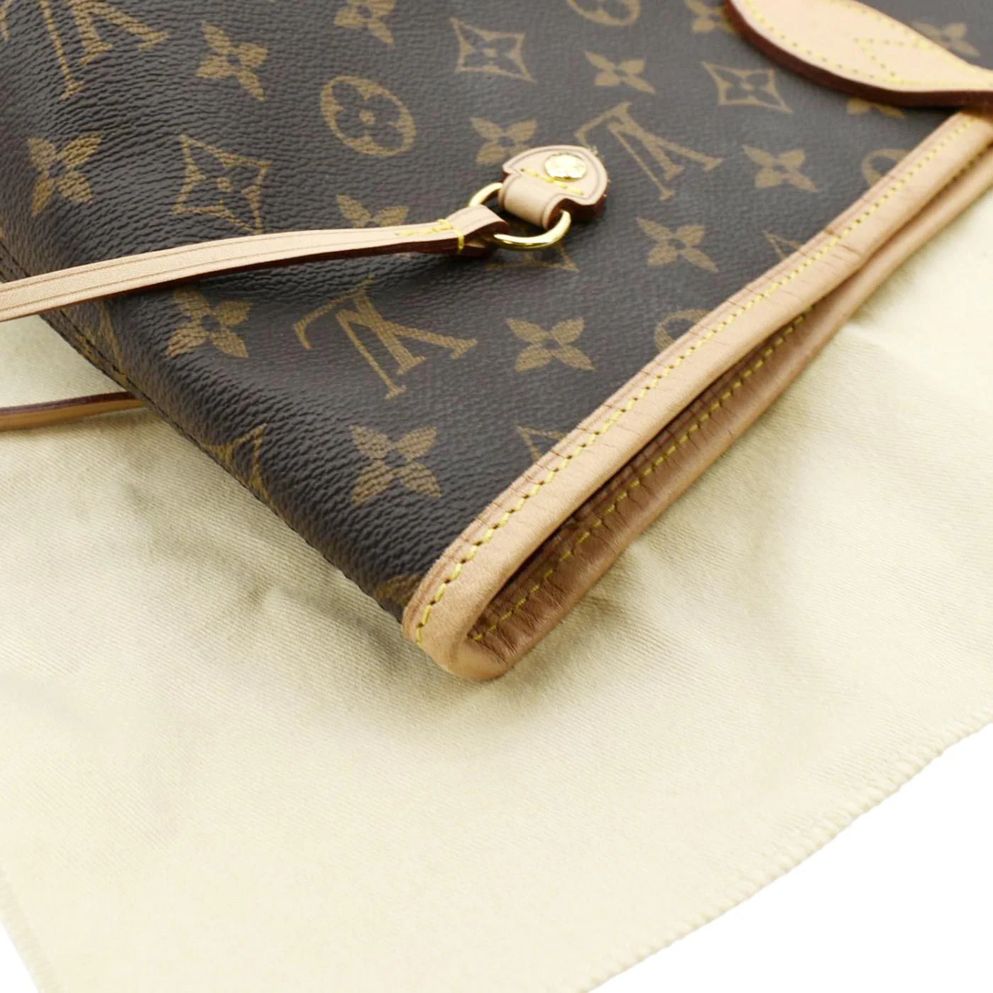 LOUIS VUITTON Neverfull GM Monogram Canvas Tote Bag Fuchsia - Image 6