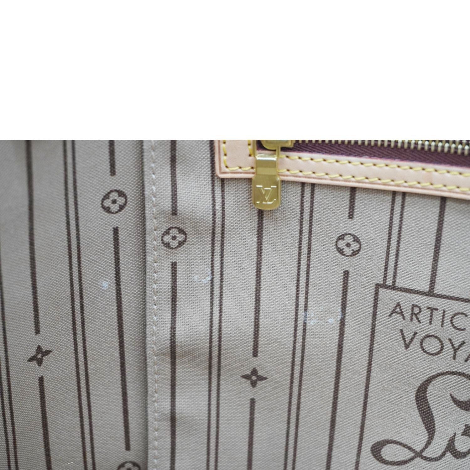 LOUIS VUITTON Neverfull GM Monogram Canvas Tote Bag Brown - Image 14