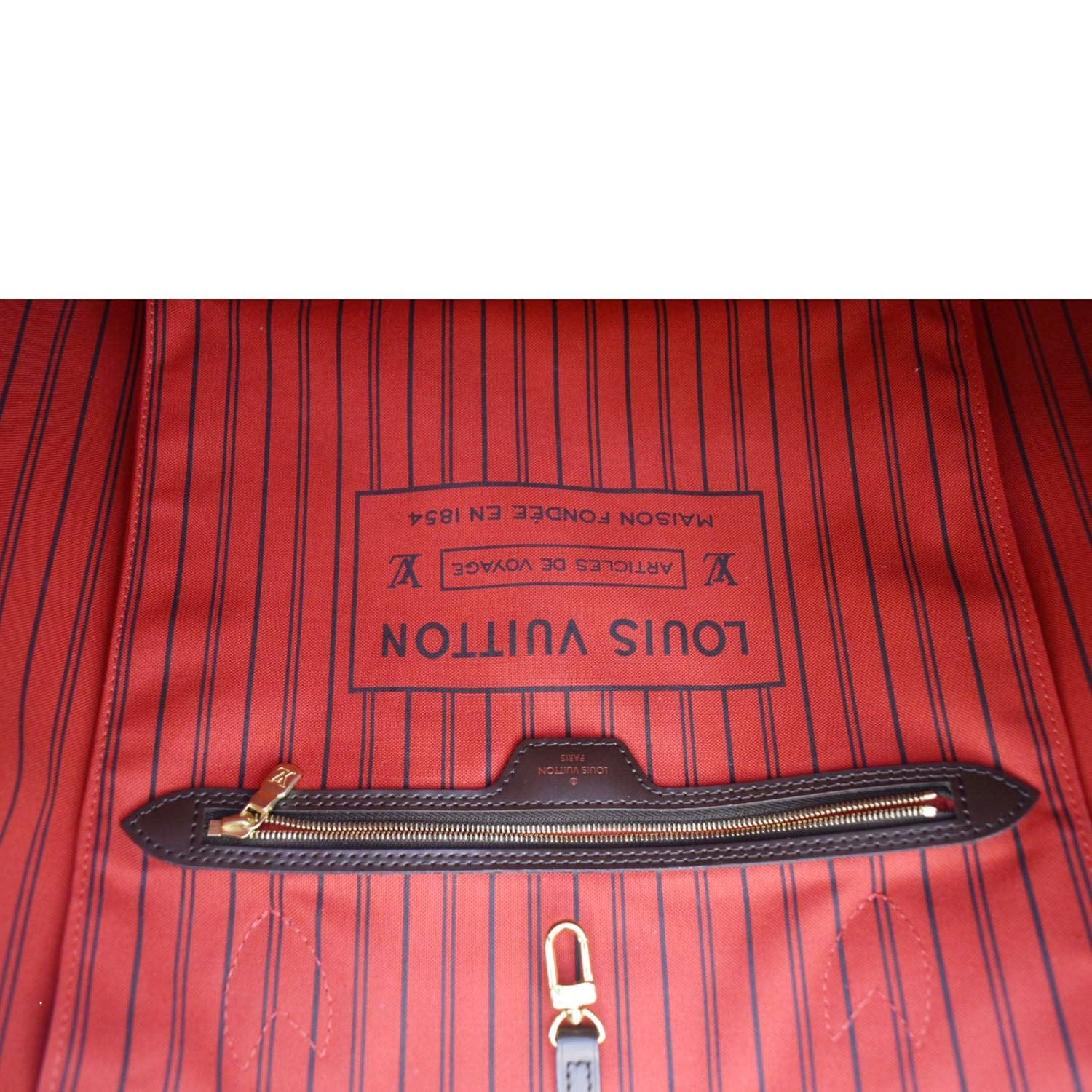 LOUIS VUITTON Neverfull GM Monogram Canvas Tote Bag Brown - Image 13