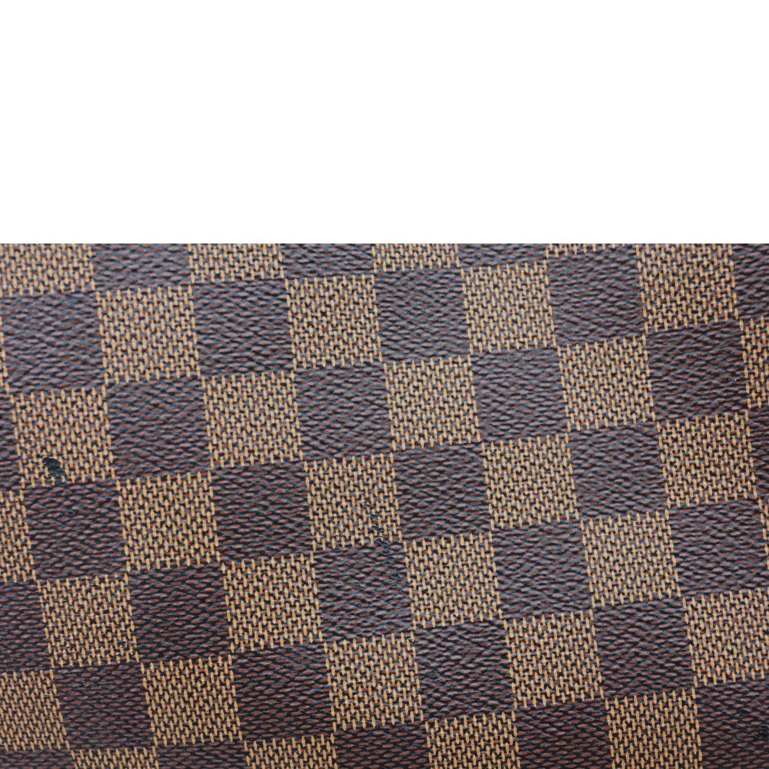 LOUIS VUITTON Neverfull GM Damier Ebene Tote Bag Brown - Image 9