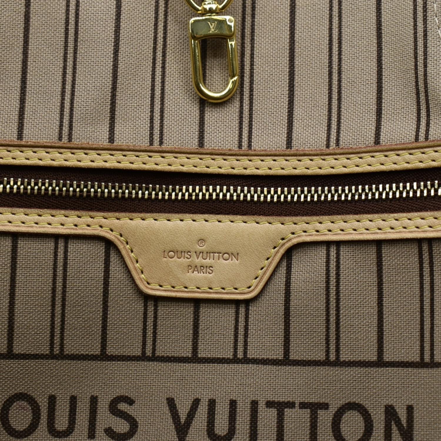 LOUIS VUITTON Neverfull GM Monogram Canvas Tote Bag Brown - Image 12