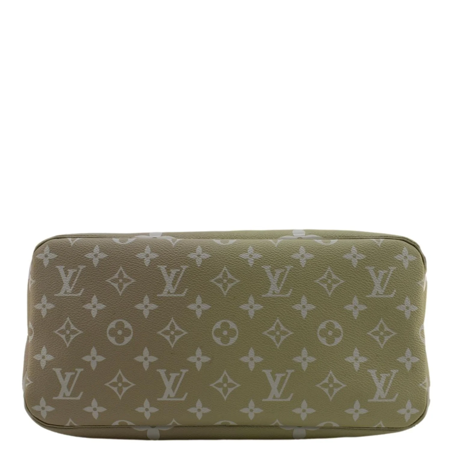 LOUIS VUITTON Neverfull MM Monogram Canvas Tote Sunset Khaki - Image 9