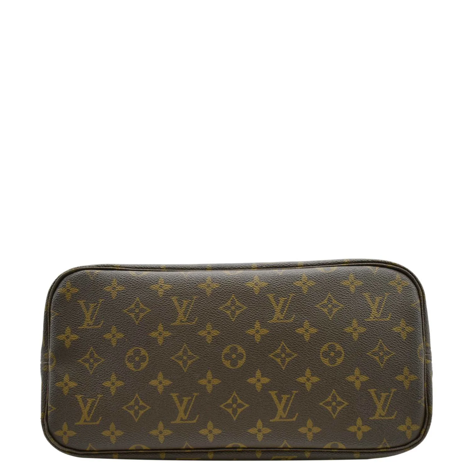 LOUIS VUITTON Neverfull MM Monogram Canvas Shoulder Bag Brown - Image 9