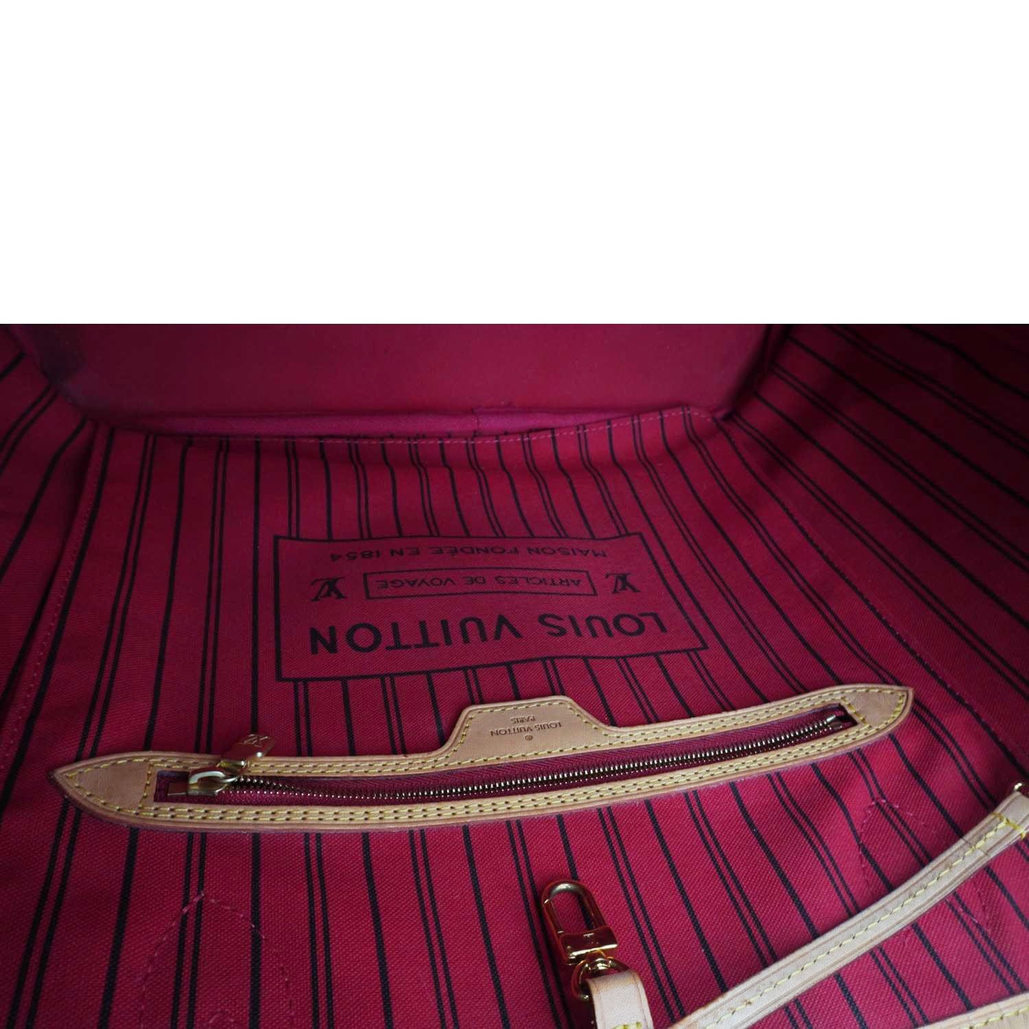 LOUIS VUITTON Neverfull MM Monogram Canvas Shoulder Bag Brown - Image 13