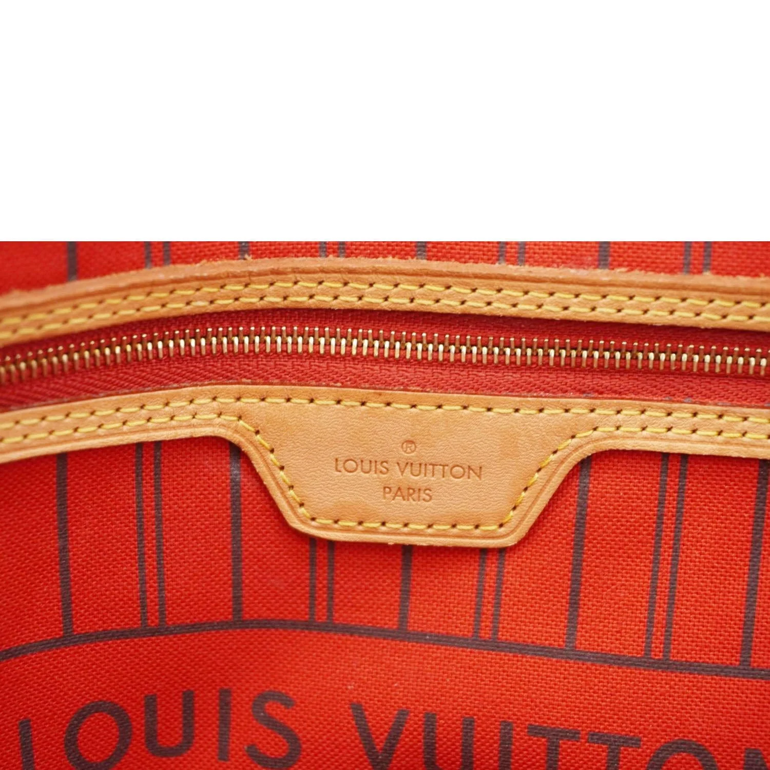 LOUIS VUITTON Neverfull MM Monogram Canvas Shoulder Bag Brown - Image 17