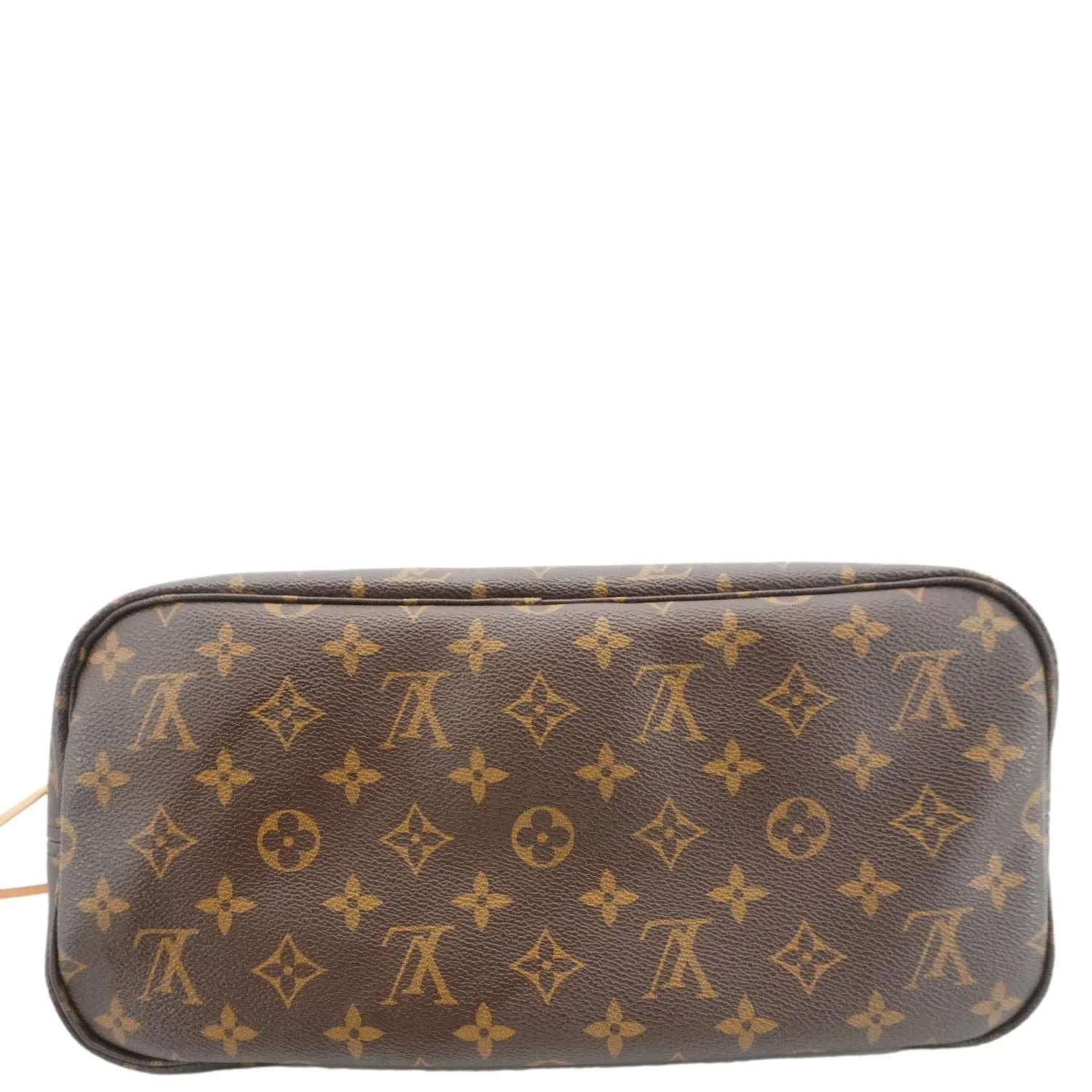 LOUIS VUITTON Neverfull MM Monogram Canvas Shoulder Bag Brown - Image 10