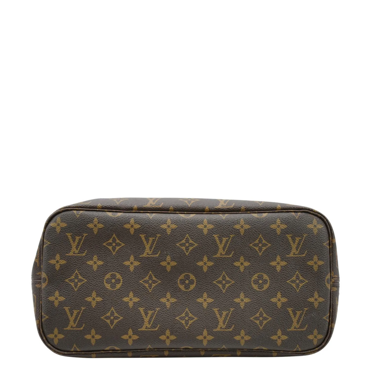 LOUIS VUITTON Neverfull MM Monogram Canvas Shoulder Bag Brown - Image 10