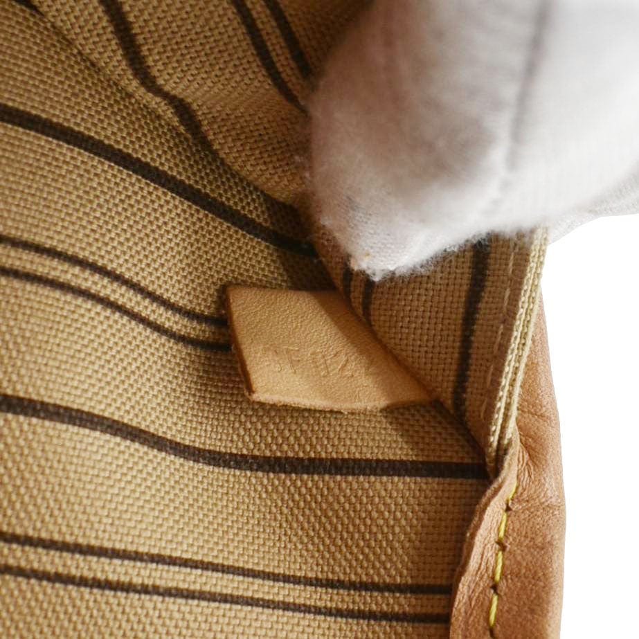 LOUIS VUITTON Neverfull MM Monogram Canvas Tote Bag Brown - Image 13