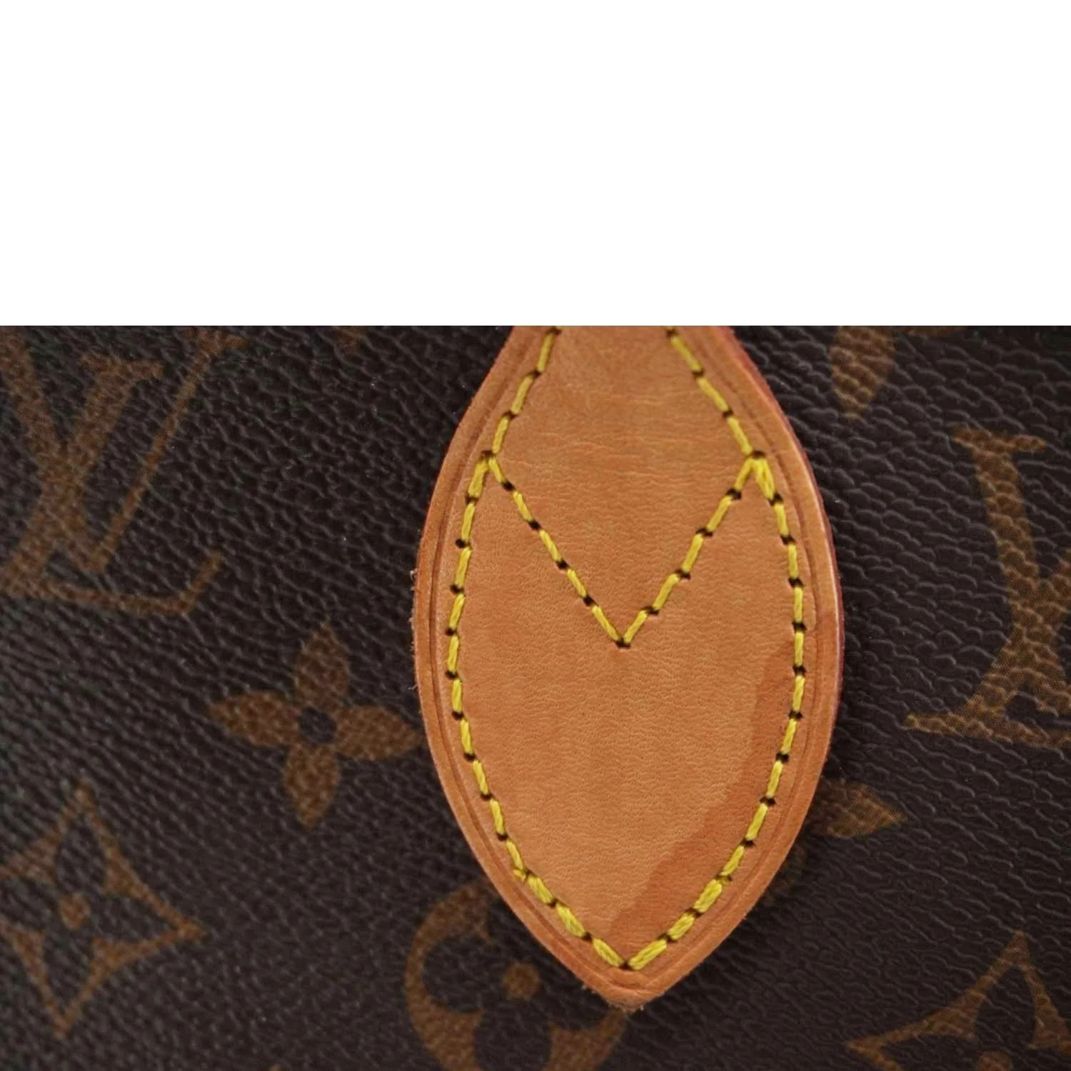 LOUIS VUITTON Neverfull MM Monogram Canvas Shoulder Bag Brown - Image 14