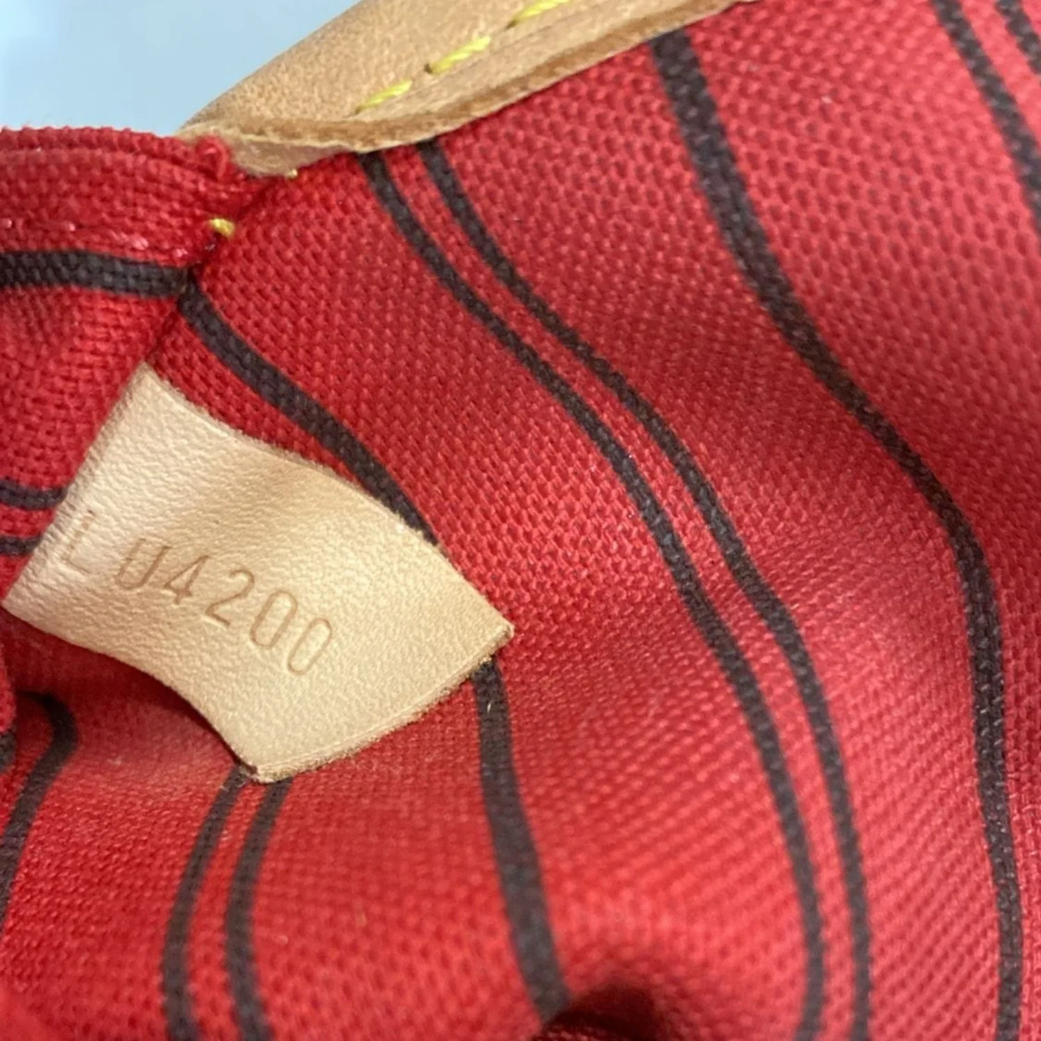 LOUIS VUITTON Neverfull MM Monogram Canvas Tote Bag Brown - Image 12