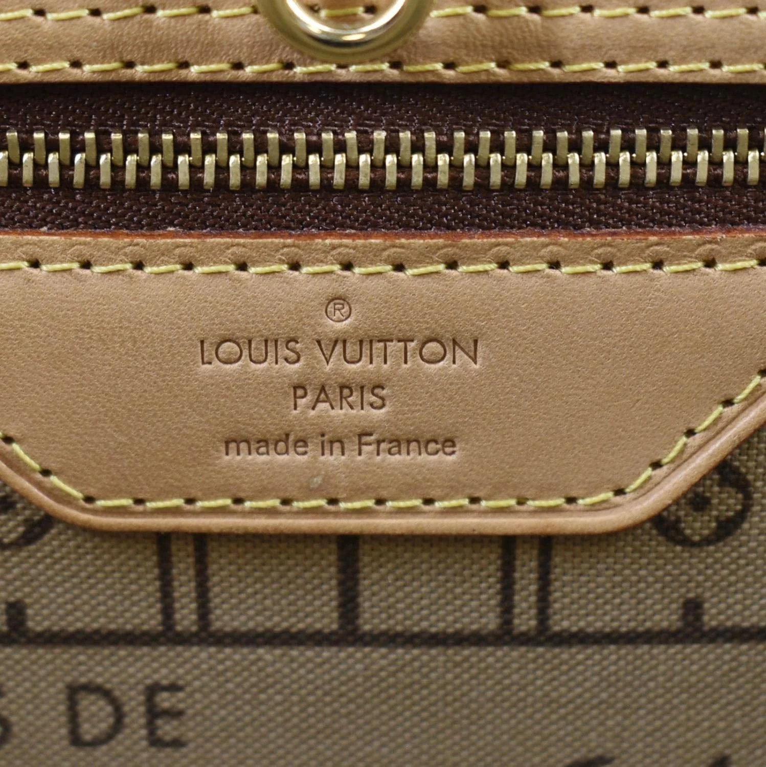 LOUIS VUITTON Neverfull PM Monogram Canvas Tote Bag Brown - Image 11