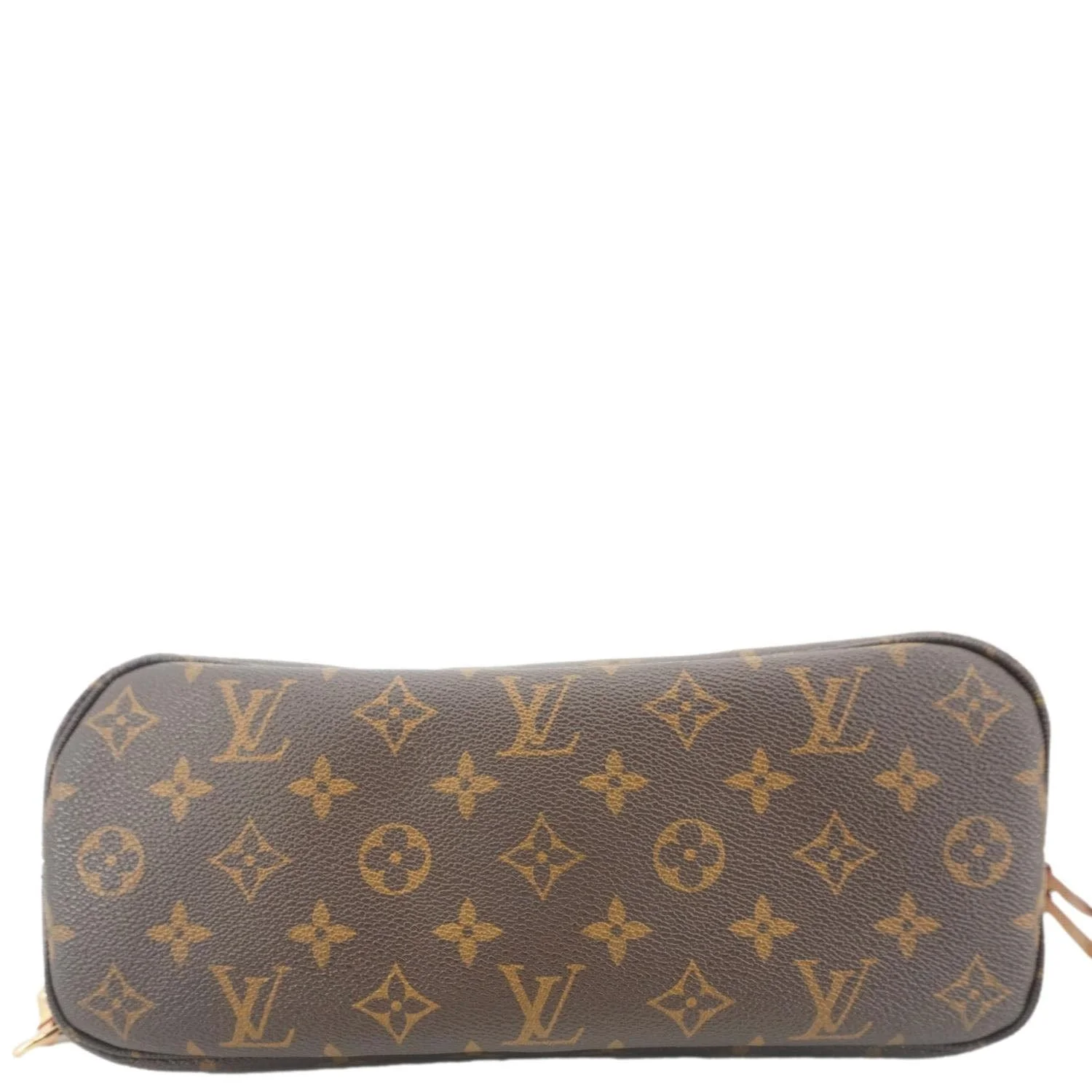 LOUIS VUITTON Neverfull PM Monogram Canvas Tote Bag Brown - Image 10