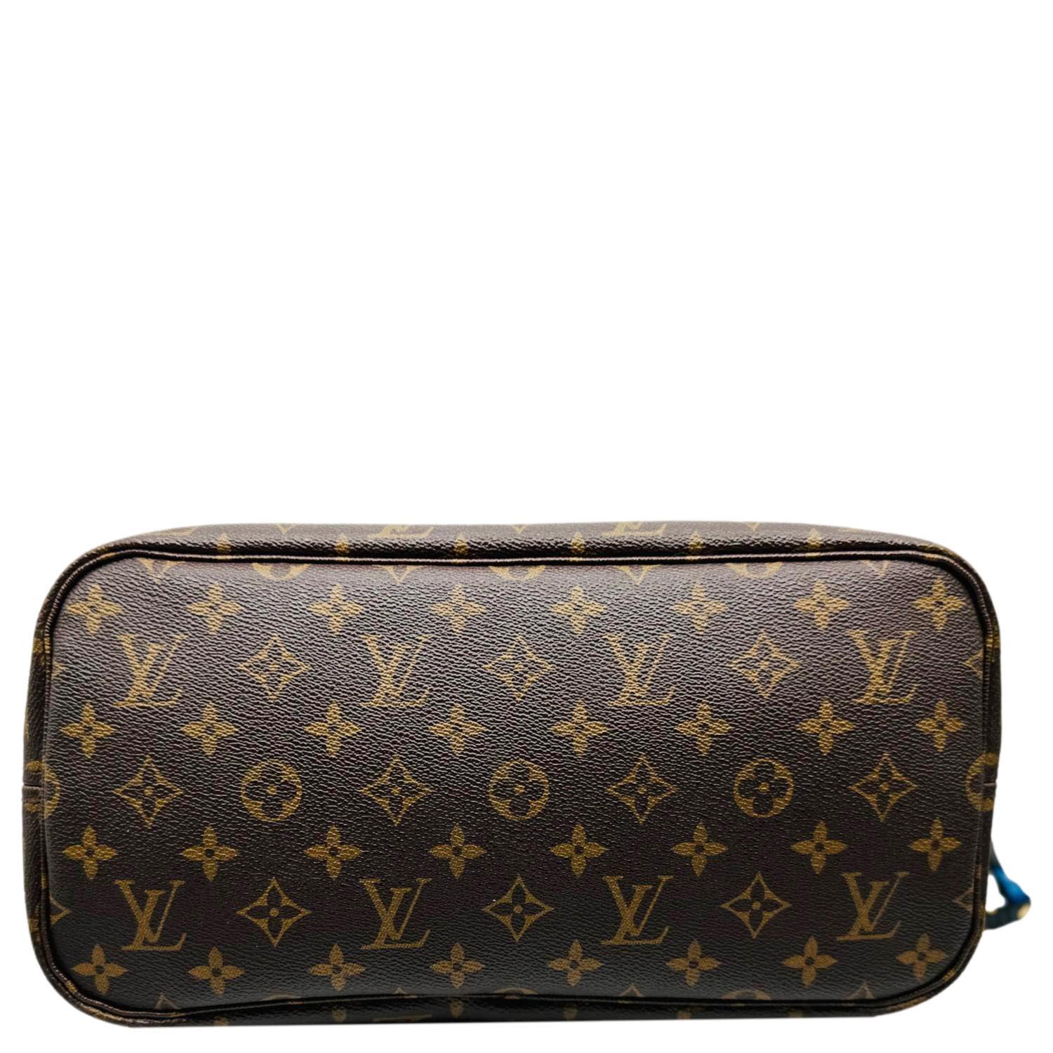 LOUIS VUITTON Neverfull MM Totem Monogram Canvas Shoulder Bag Magenta - Image 9