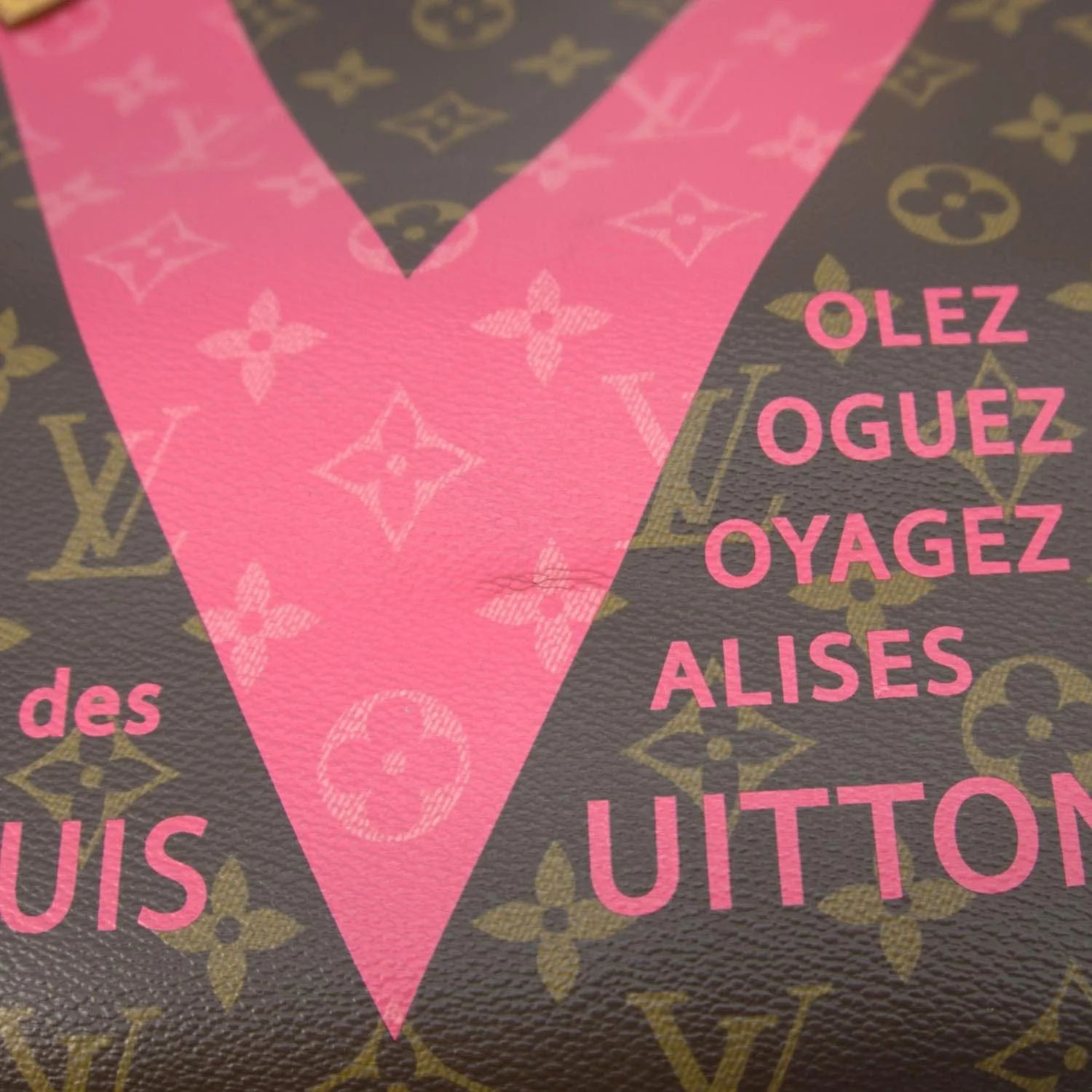 LOUIS VUITTON Neverfull MM V Monogram Canvas Tote Bag Brown - Image 11