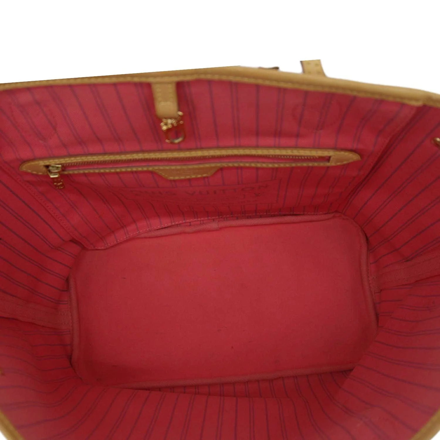 LOUIS VUITTON Neverfull MM V Monogram Canvas Tote Bag Brown - Image 12