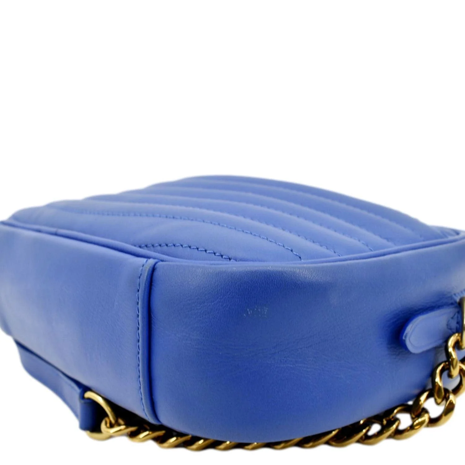 LOUIS VUITTON New Wave Quilted Leather Camera Shoulder Bag Light Blue - Image 7
