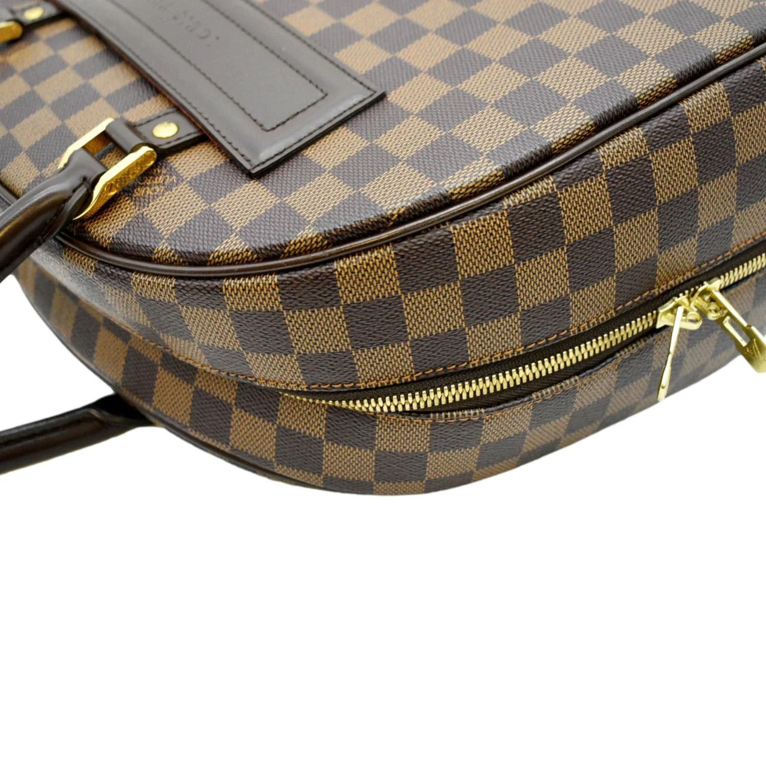 LOUIS VUITTON Nolita Damier Ebene Satchel Bag Brown - Image 6