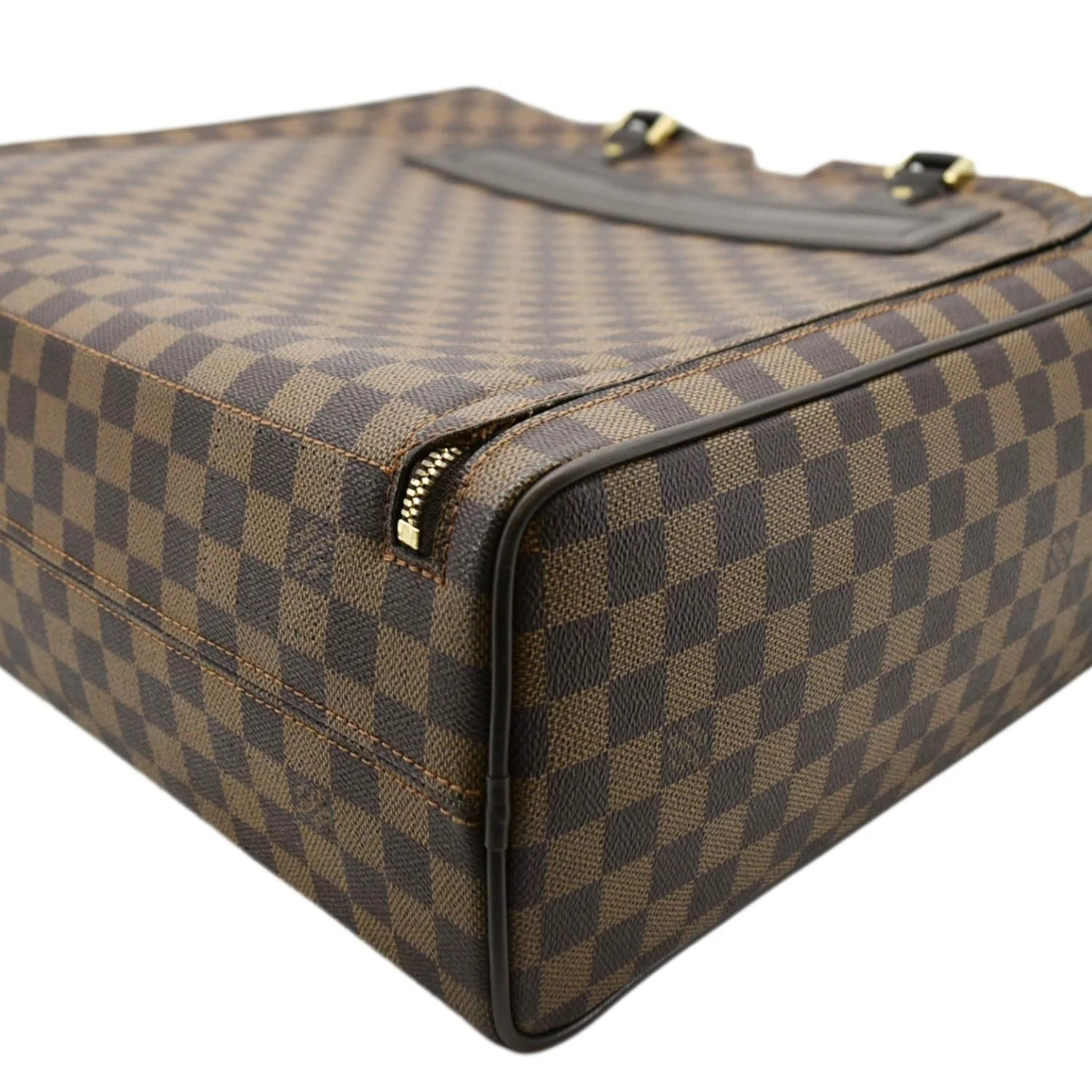 LOUIS VUITTON Nolita PM Damier Ebene Travel Bag Brown - Image 8