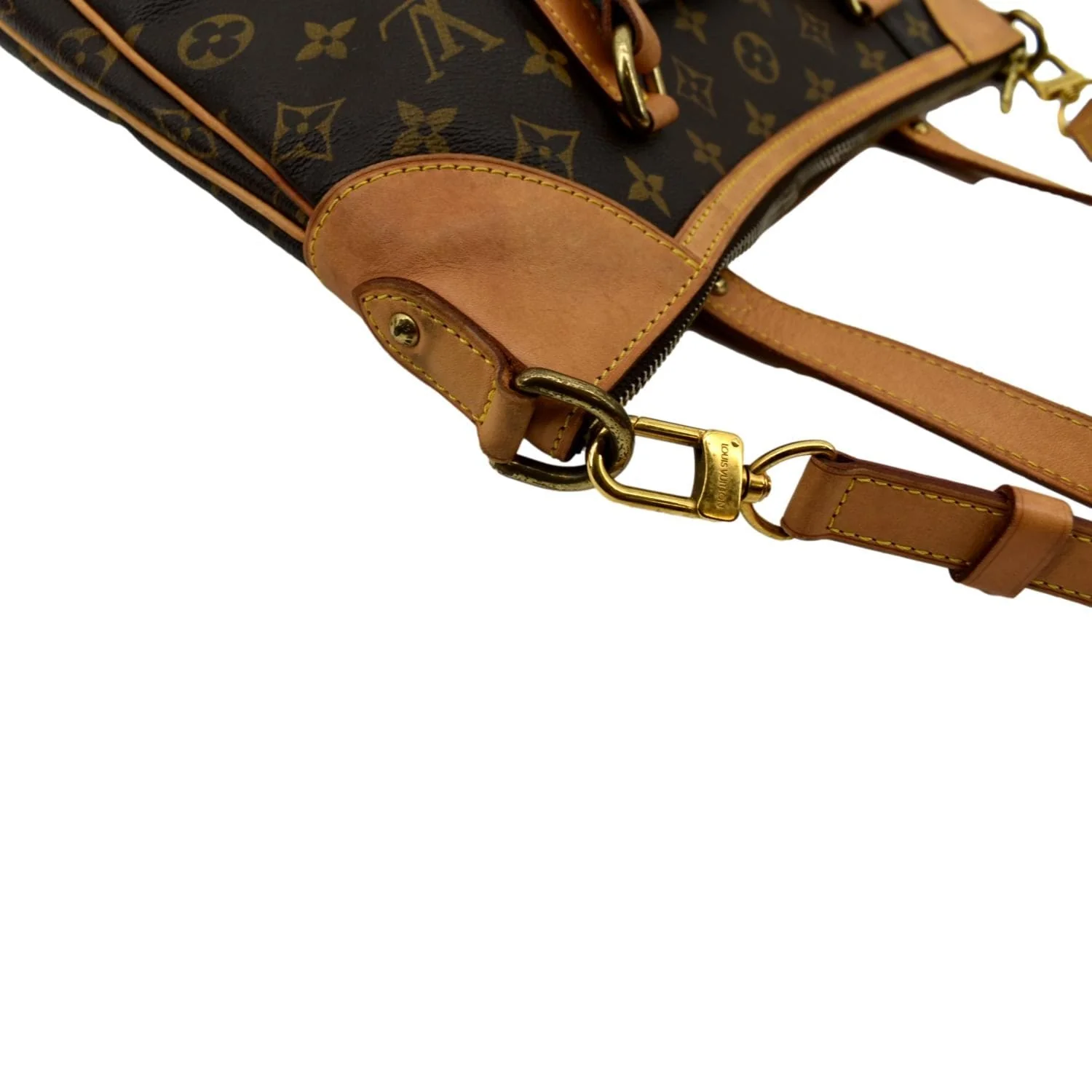 LOUIS VUITTON Odeon GM Monogram Canvas Shoulder Bag Brown - Image 6