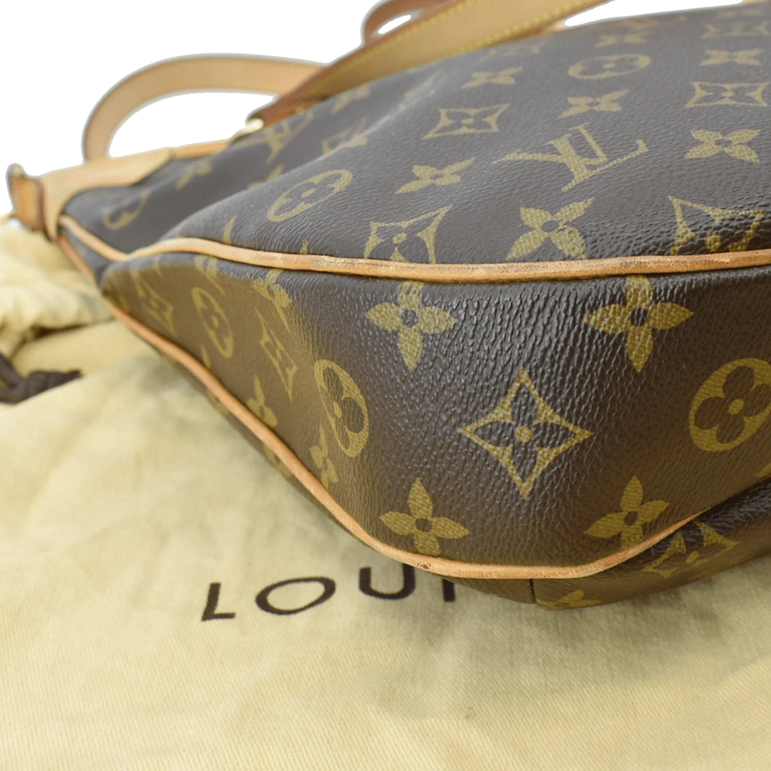 LOUIS VUITTON Odeon GM Monogram Canvas Shoulder Bag Brown - Image 6