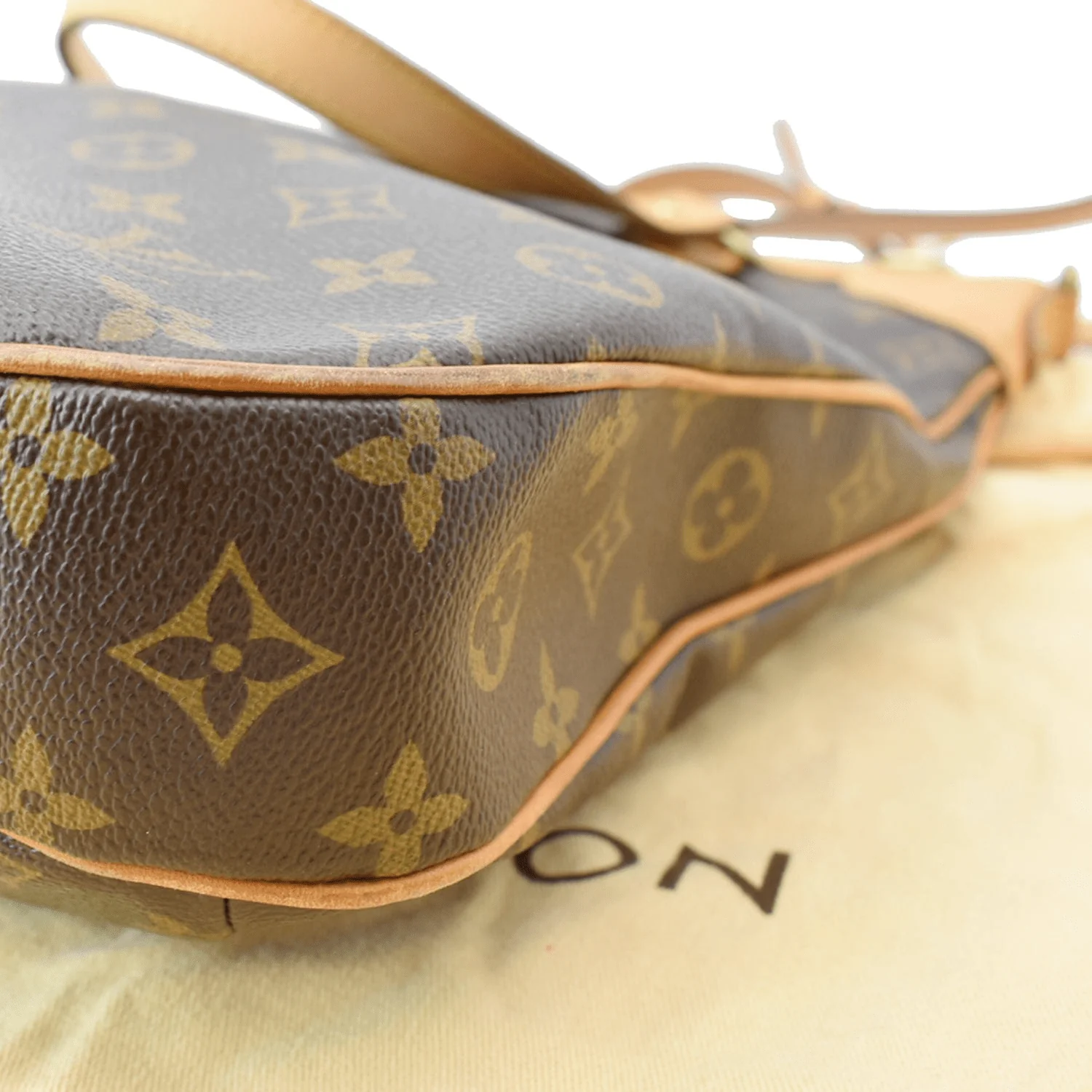 LOUIS VUITTON Odeon GM Monogram Canvas Shoulder Bag Brown - Image 7
