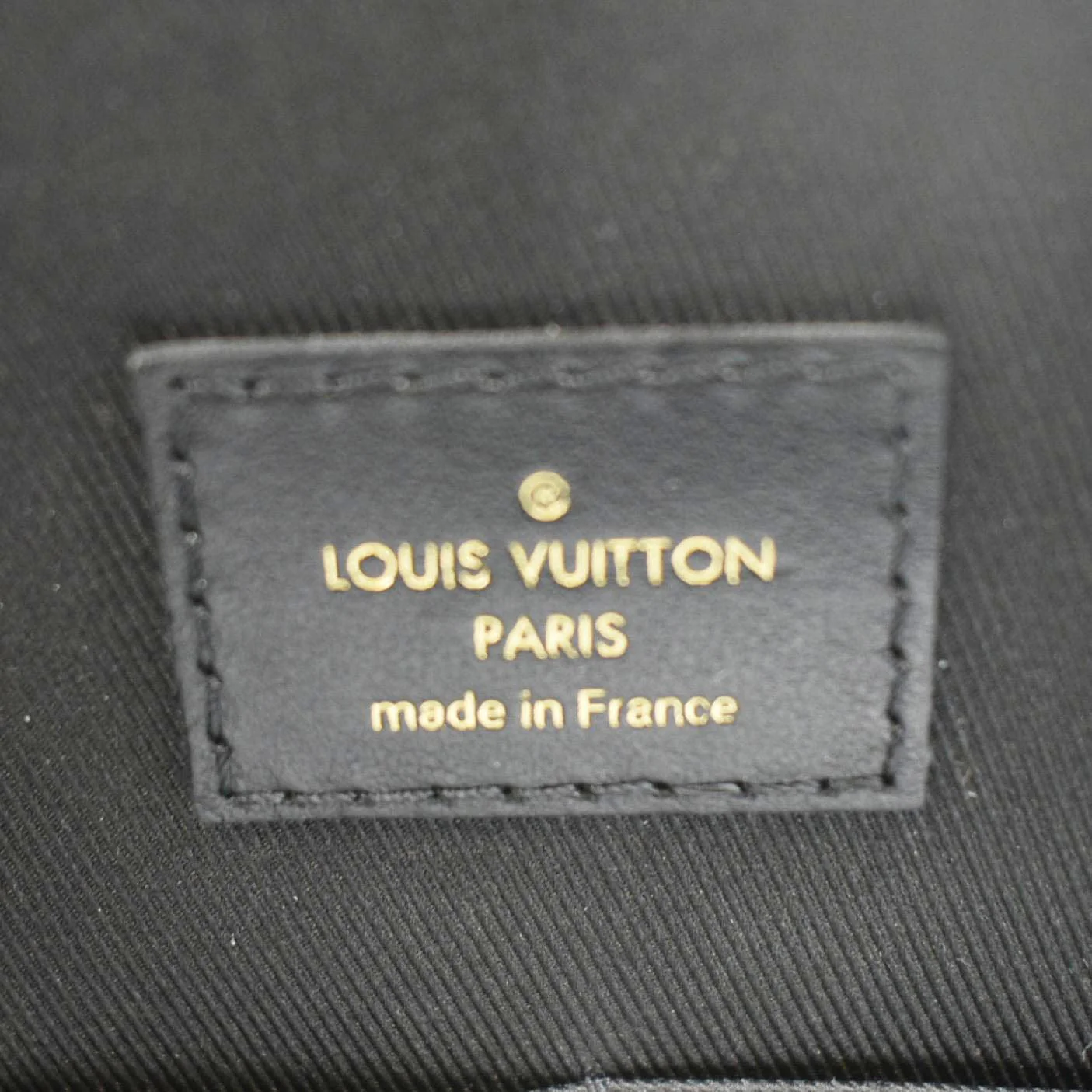 LOUIS VUITTON Odeon MM Damier Ebene Tote Bag Black - Image 13