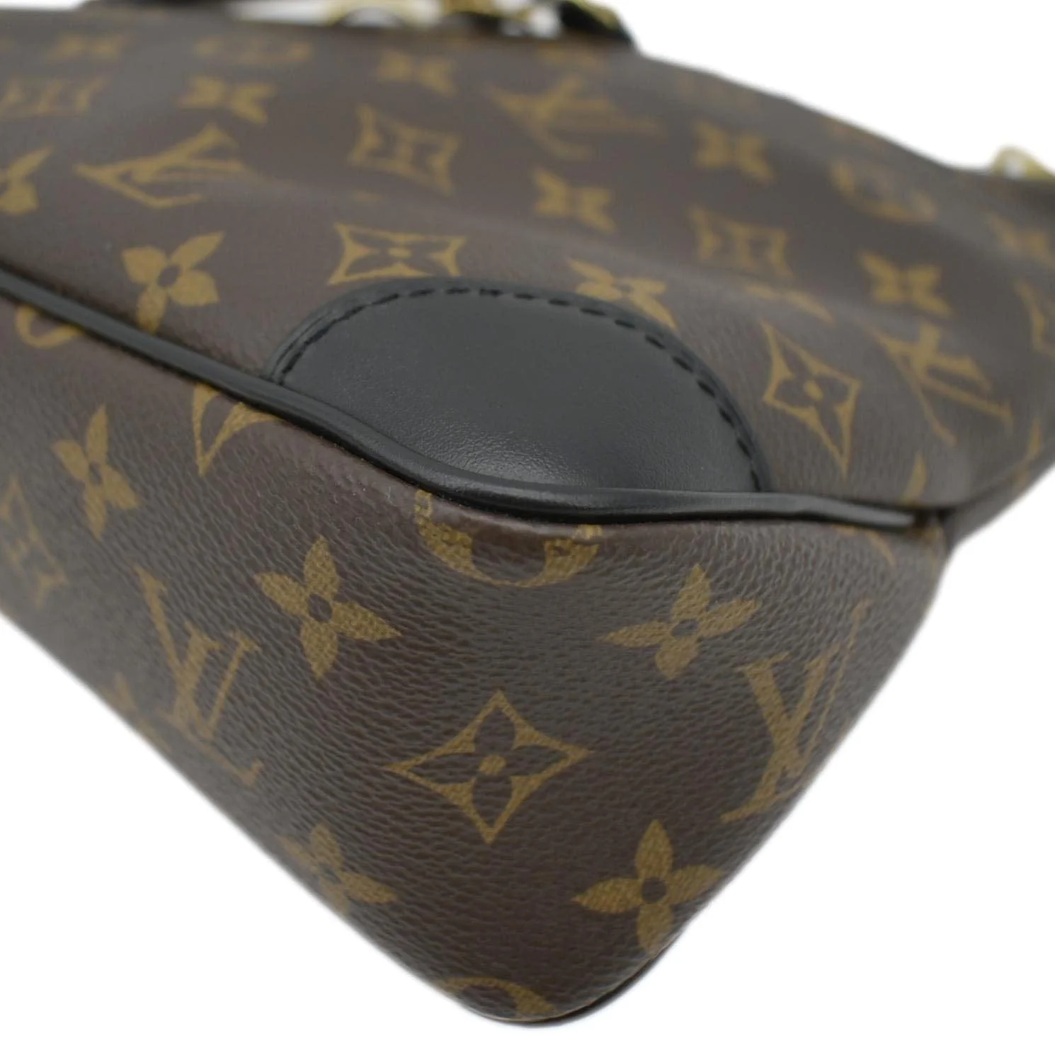 LOUIS VUITTON Odeon NM PM Monogram Canvas Shoulder Bag Brown - Image 8