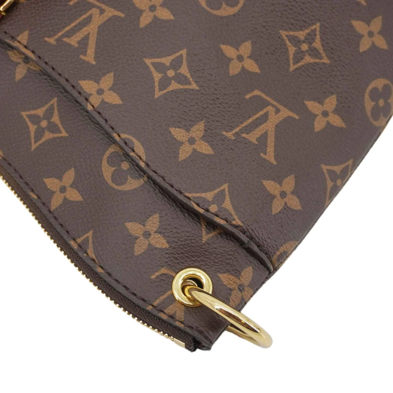 LOUIS VUITTON Odeon NM MM Monogram Canvas Shoulder Bag Brown - Image 9