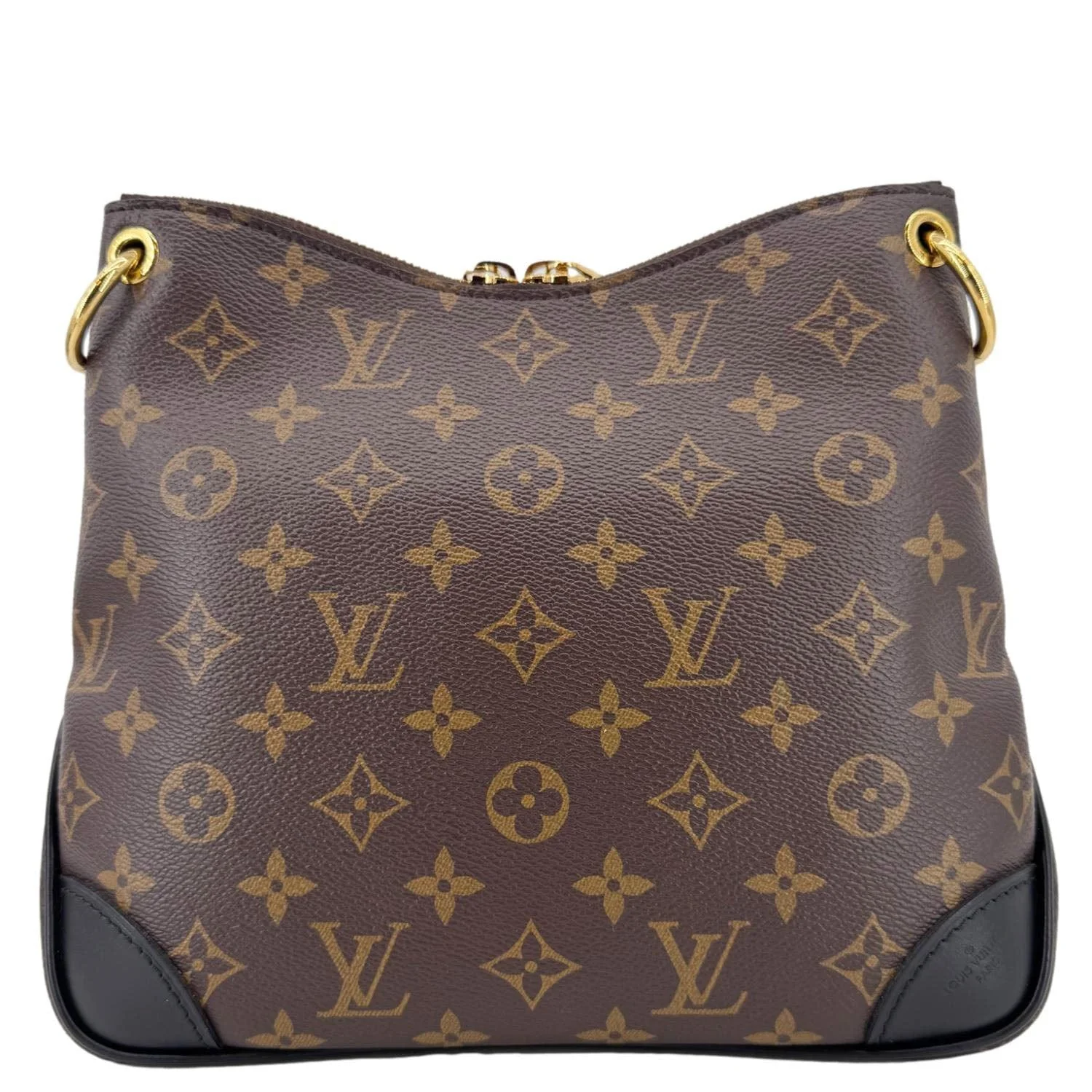LOUIS VUITTON Odeon NM PM Monogram Canvas Shoulder Bag Brown - Image 3