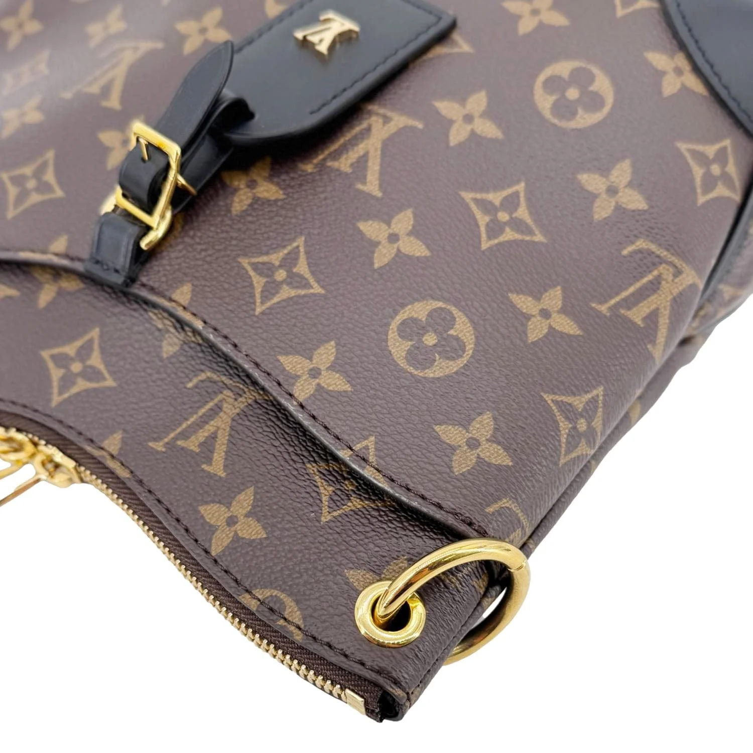 LOUIS VUITTON Odeon NM PM Monogram Canvas Shoulder Bag Brown - Image 7