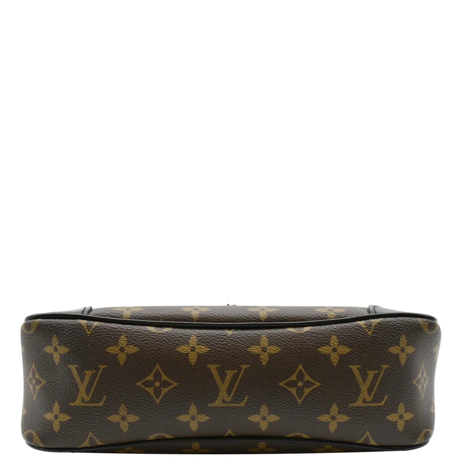 LOUIS VUITTON Odeon NM PM Monogram Canvas Shoulder Bag Black/Brown - Image 10