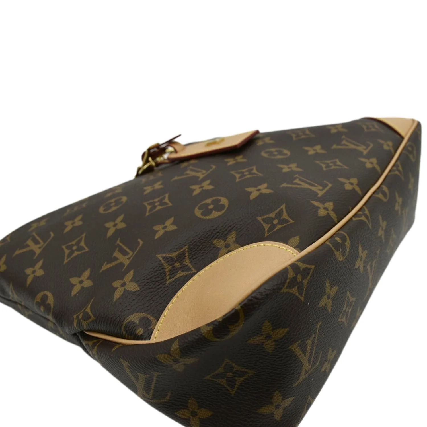 LOUIS VUITTON Odeon NM MM Monogram Canvas Shoulder Bag Brown - Image 8