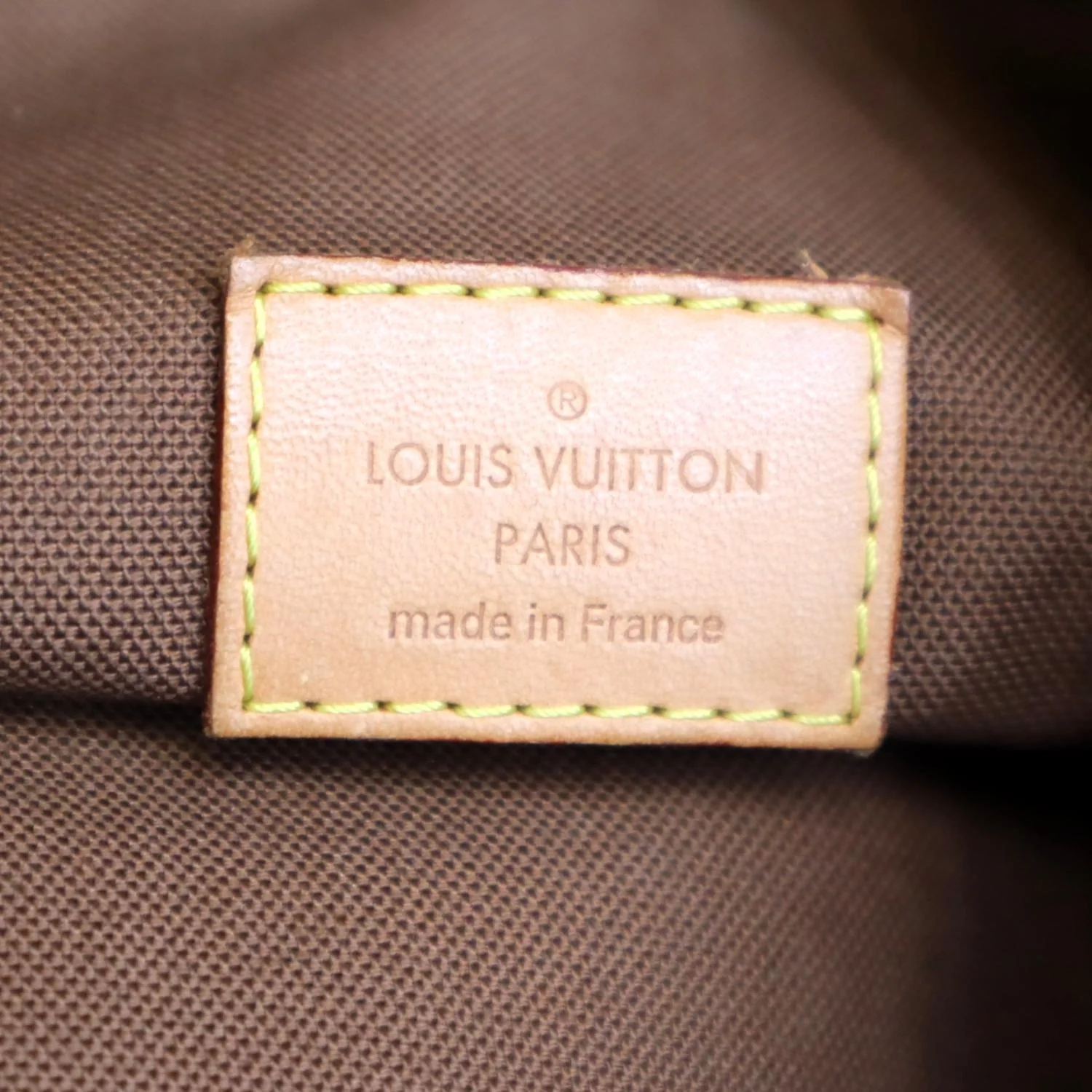 LOUIS VUITTON Odeon MM Monogram Canvas Crossbody Bag Brown - Image 11