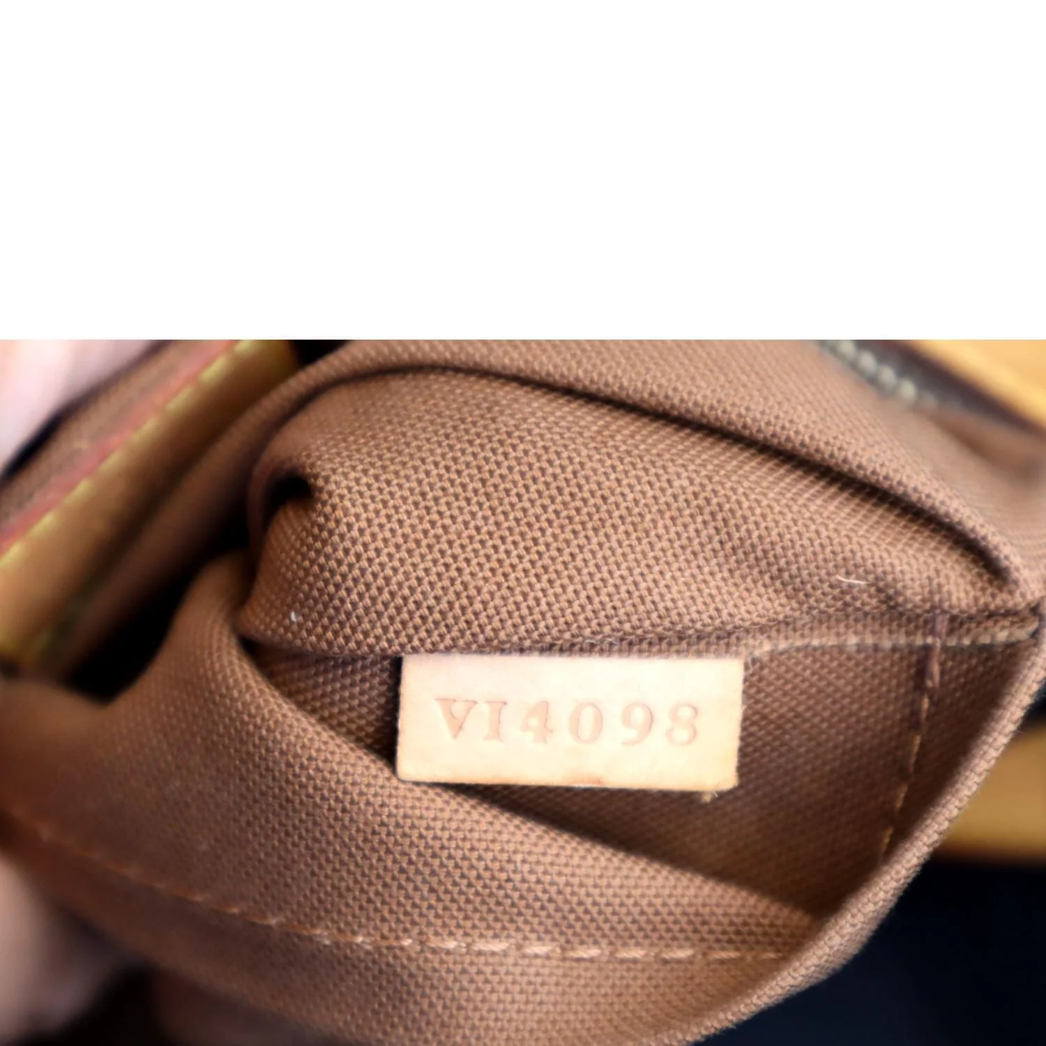 LOUIS VUITTON Odeon MM Monogram Canvas Crossbody Bag Brown - Image 12