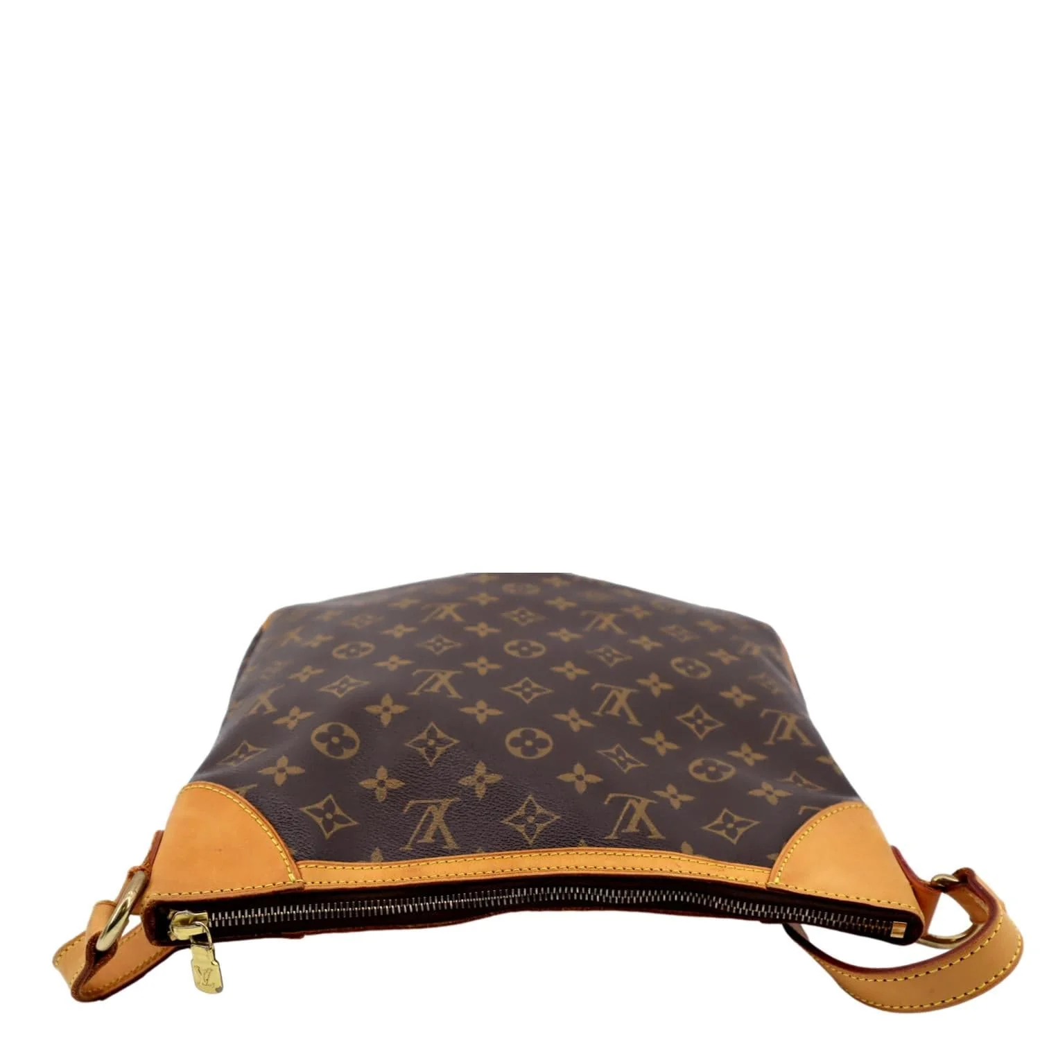 LOUIS VUITTON Odeon MM Monogram Canvas Crossbody Bag Brown - Image 4