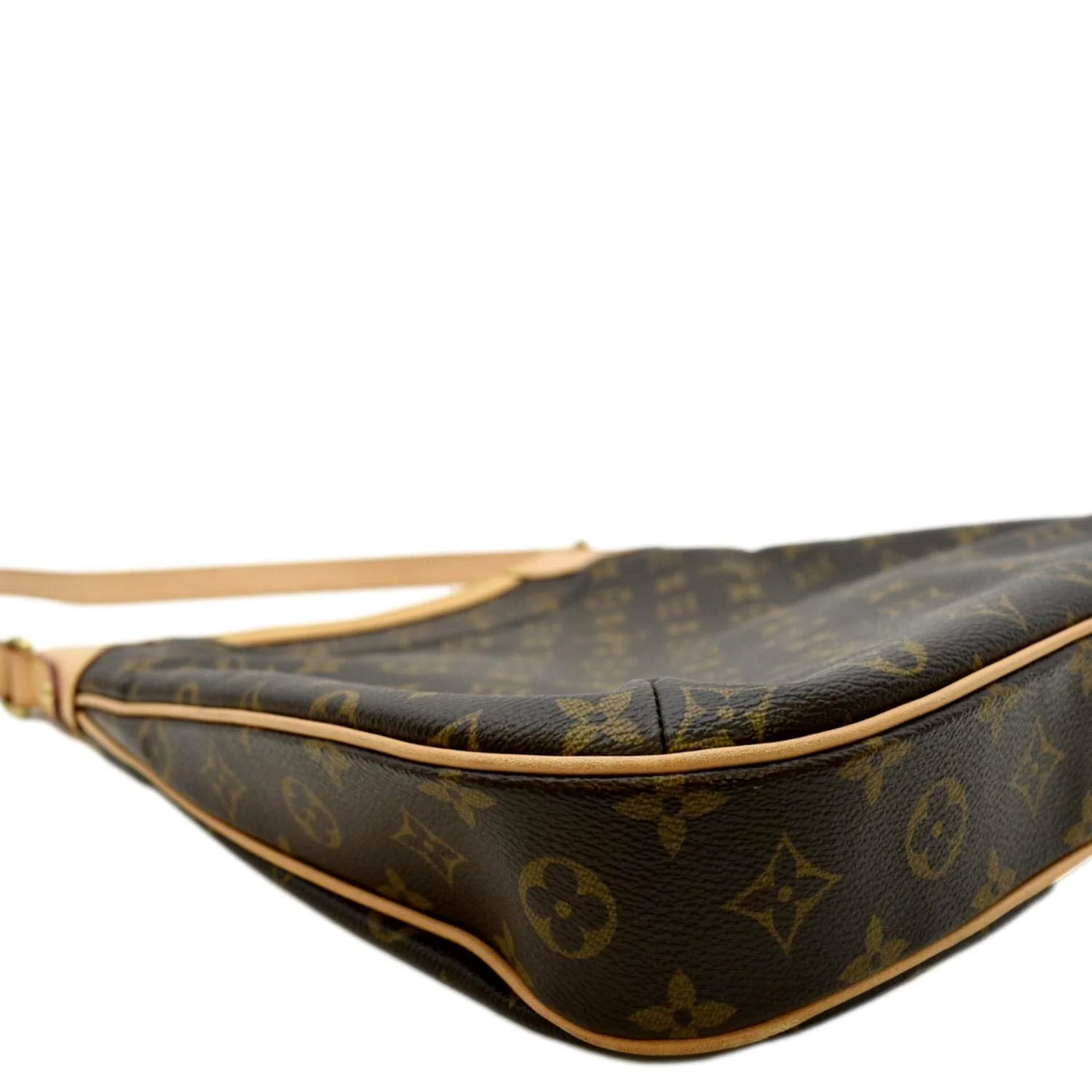 LOUIS VUITTON Odeon MM Monogram Canvas Crossbody Bag Brown - Image 9