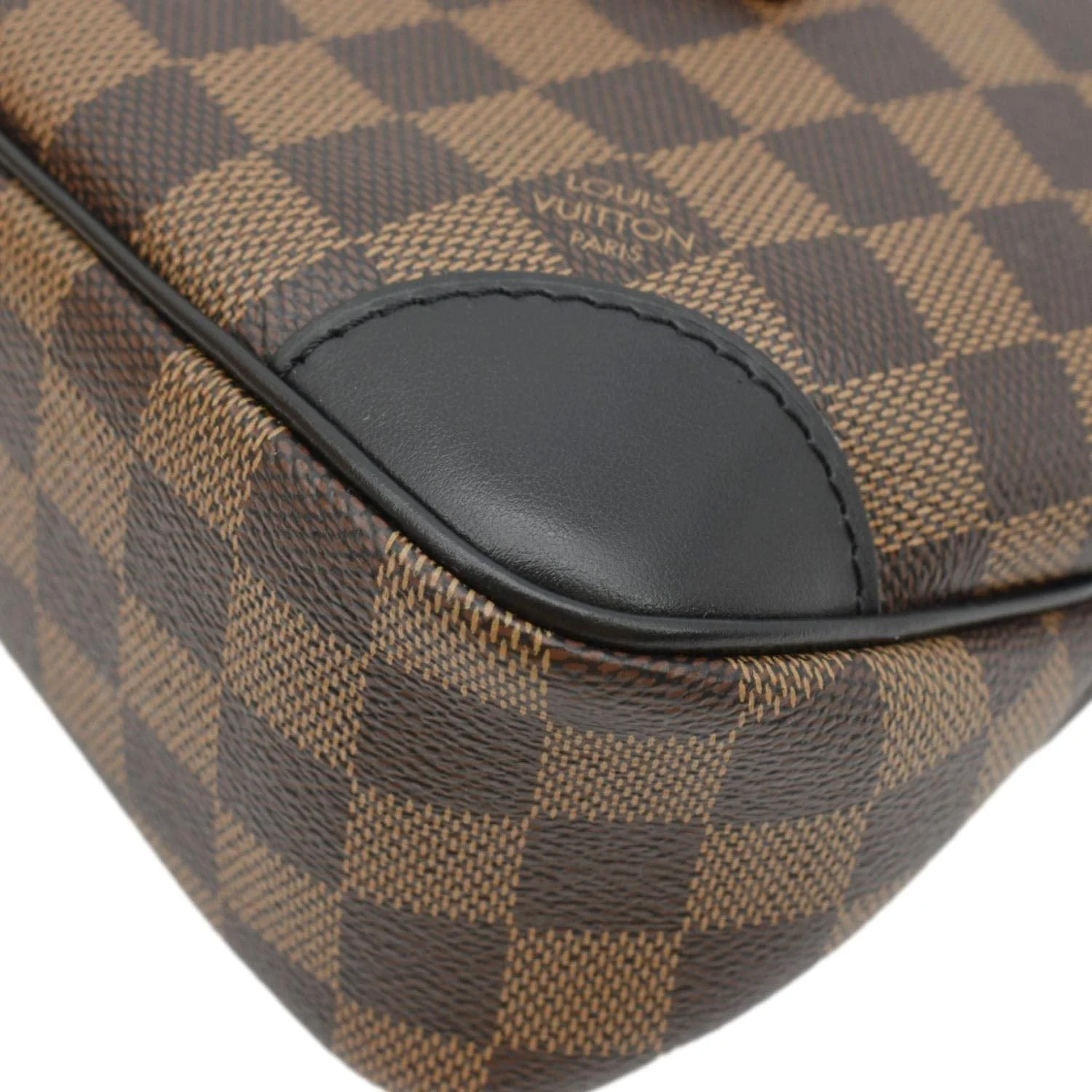 LOUIS VUITTON Odeon NM PM Damier Ebene Shoulder Bag Brown - Image 9