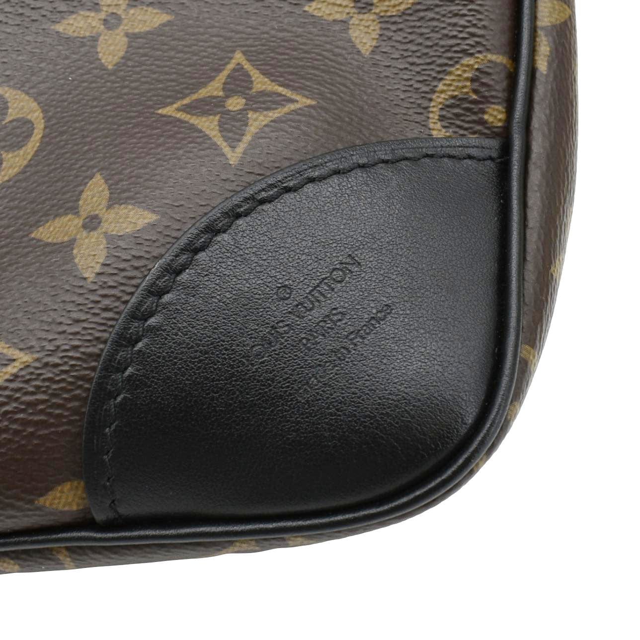 LOUIS VUITTON Odeon MM Monogram Canvas Shoulder Bag Brown - Image 12
