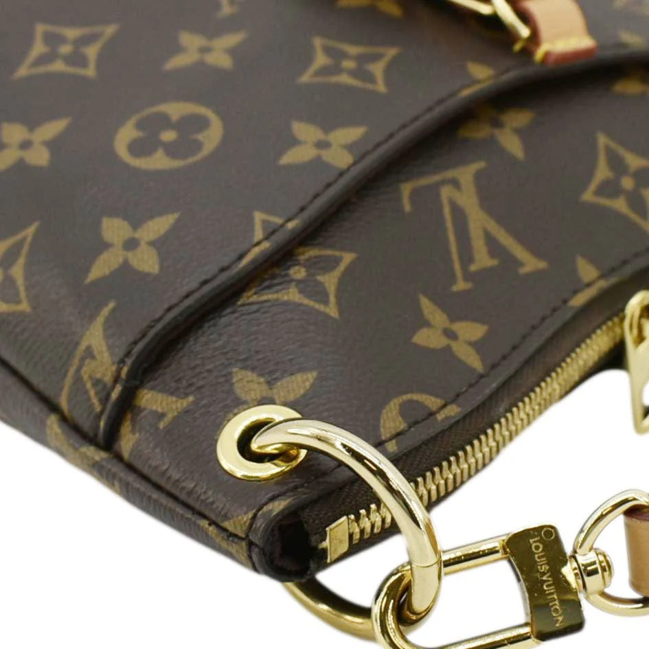 LOUIS VUITTON Odeon PM Monogram Canvas Shoulder Bag Brown - Image 5