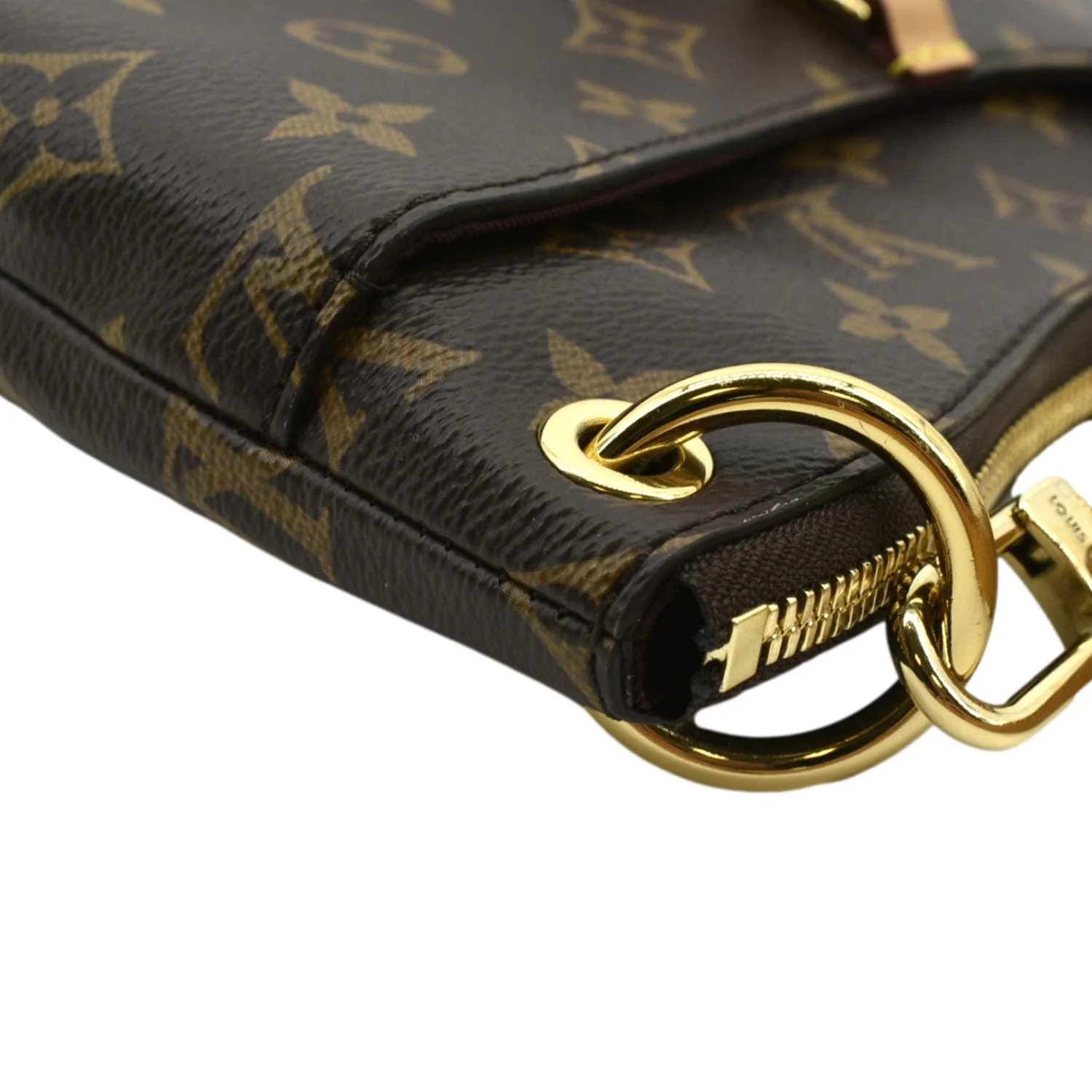 LOUIS VUITTON Odeon PM Monogram Canvas Crossbody Bag Natural - Image 5