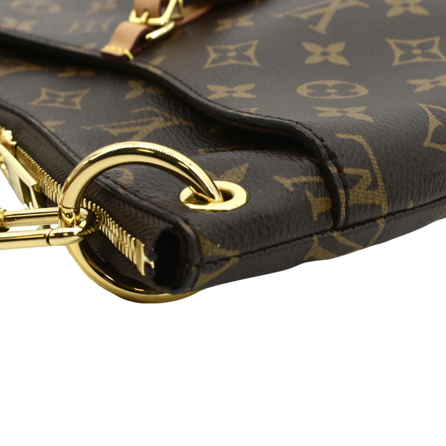LOUIS VUITTON Odeon PM Monogram Canvas Crossbody Bag Natural - Image 6
