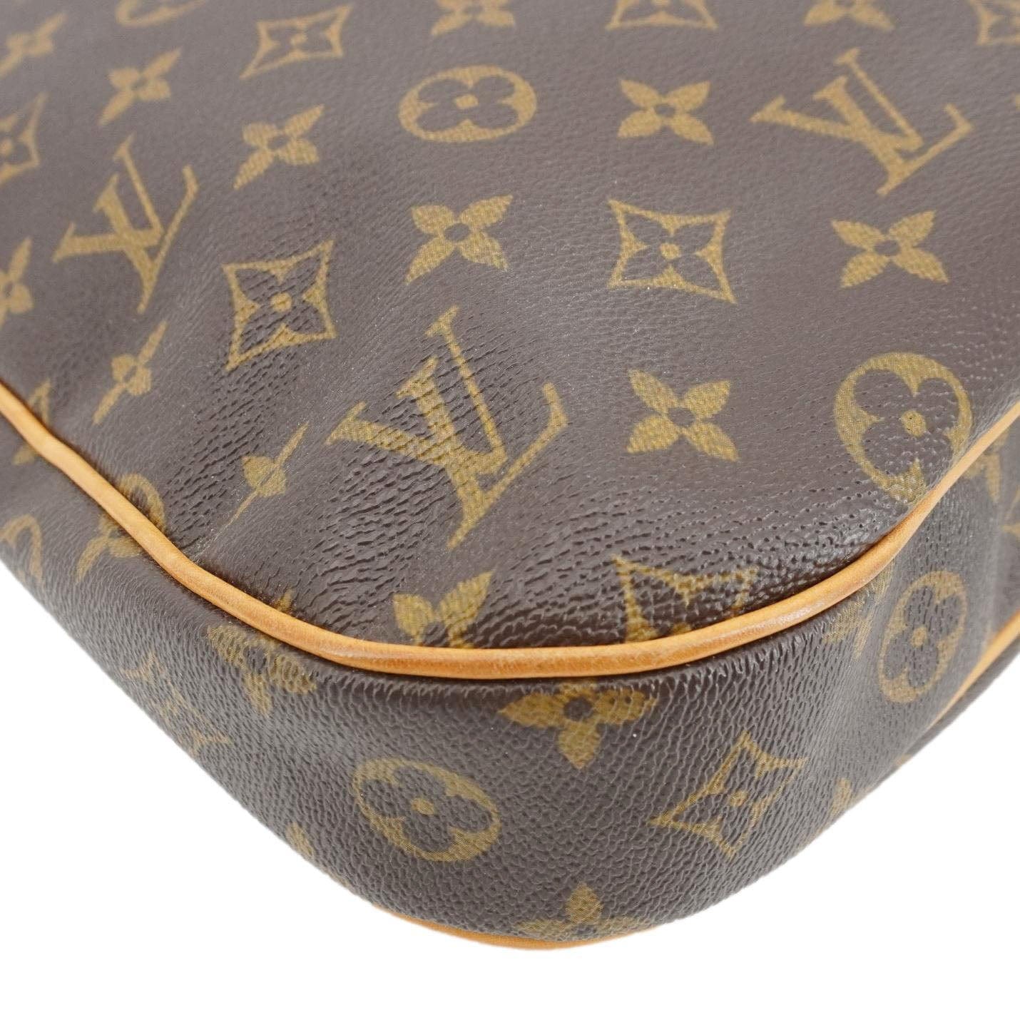 LOUIS VUITTON Odeon Monogram Canvas Shoulder Bag Brown - Image 10