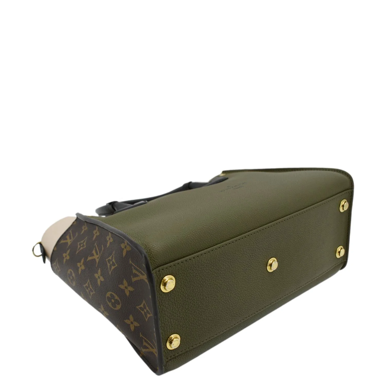 LOUIS VUITTON On My Side MM Monogram Canvas Shoulder Bag Cream - Image 9